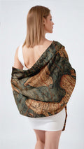 METHODIST CHURCH SILK LONG LADIES SCARF