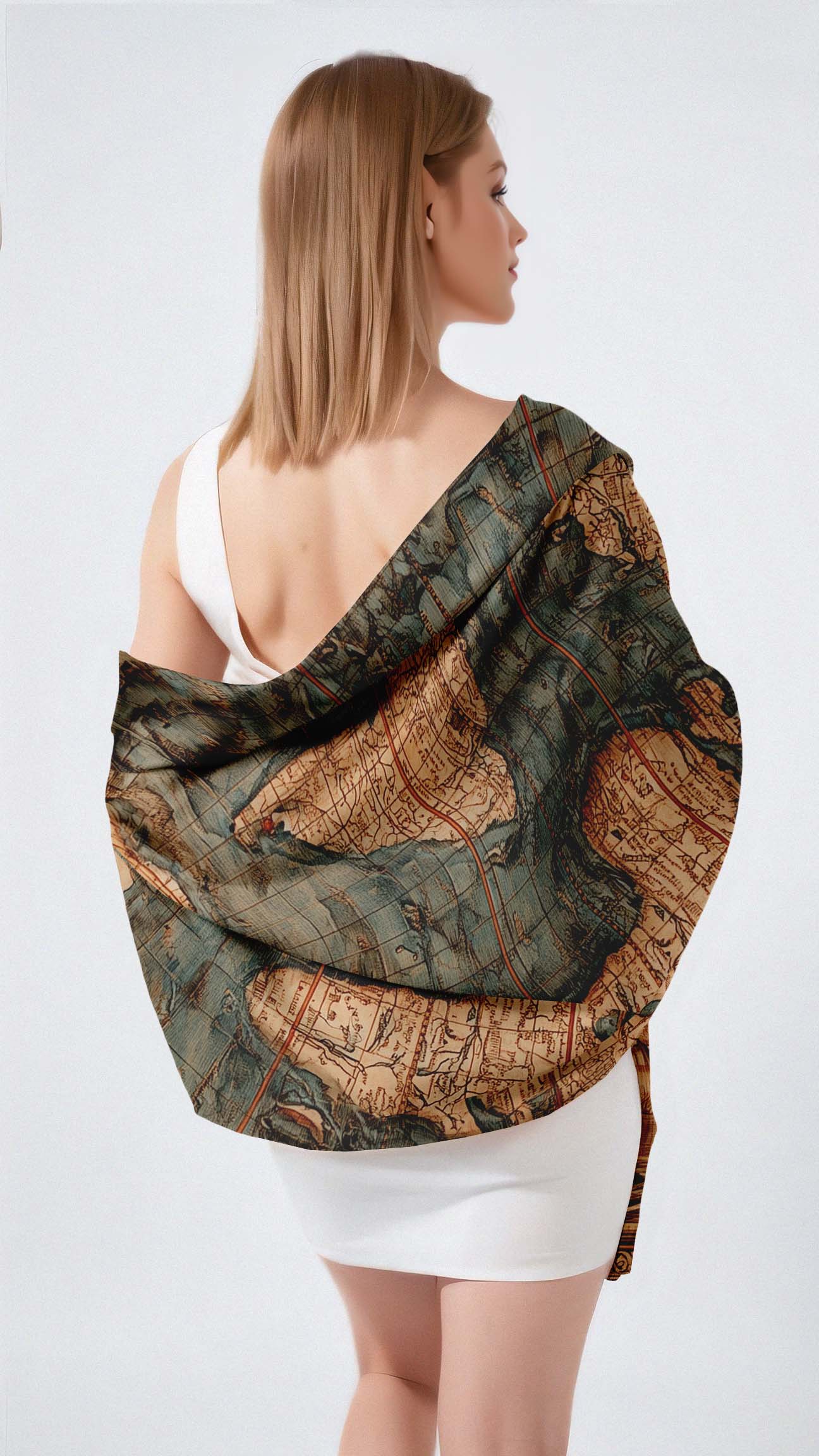 METHODIST CHURCH SILK LONG LADIES SCARF