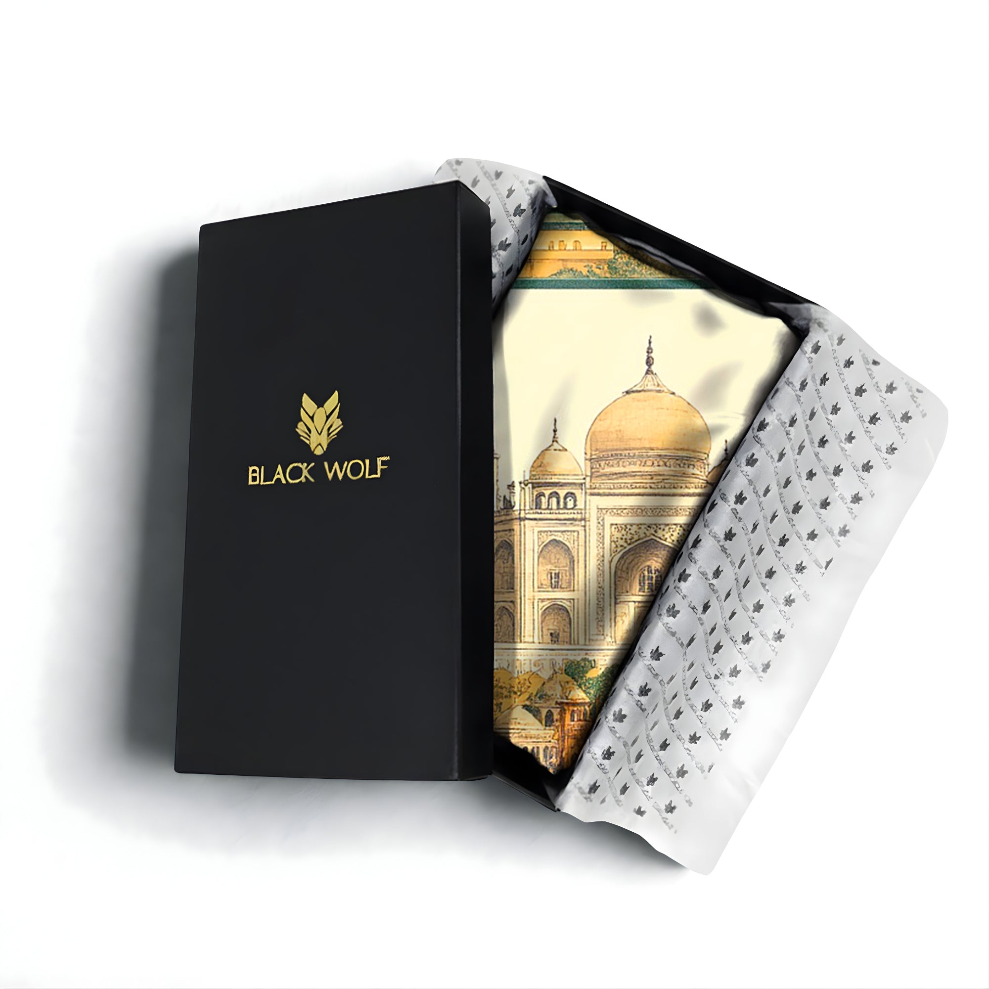 MUGHALIA SILK LONG LADIES SCARF