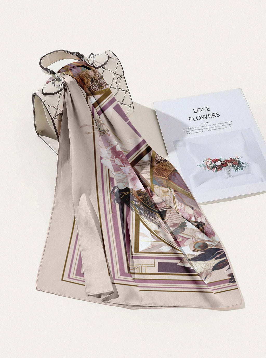 AIDA ALEX SILK HEAD SCARF