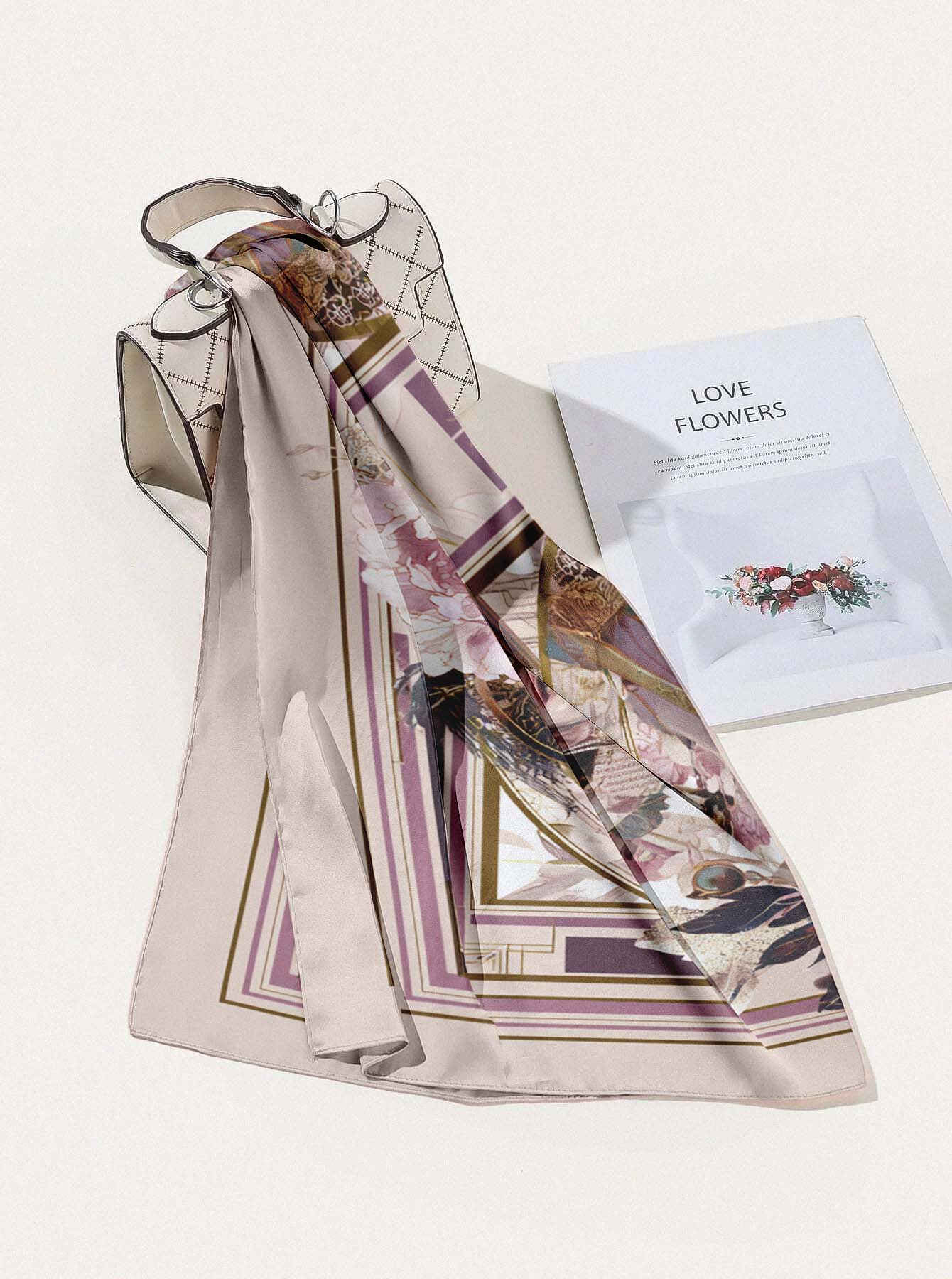 AIDA ALEX SILK HEAD SCARF