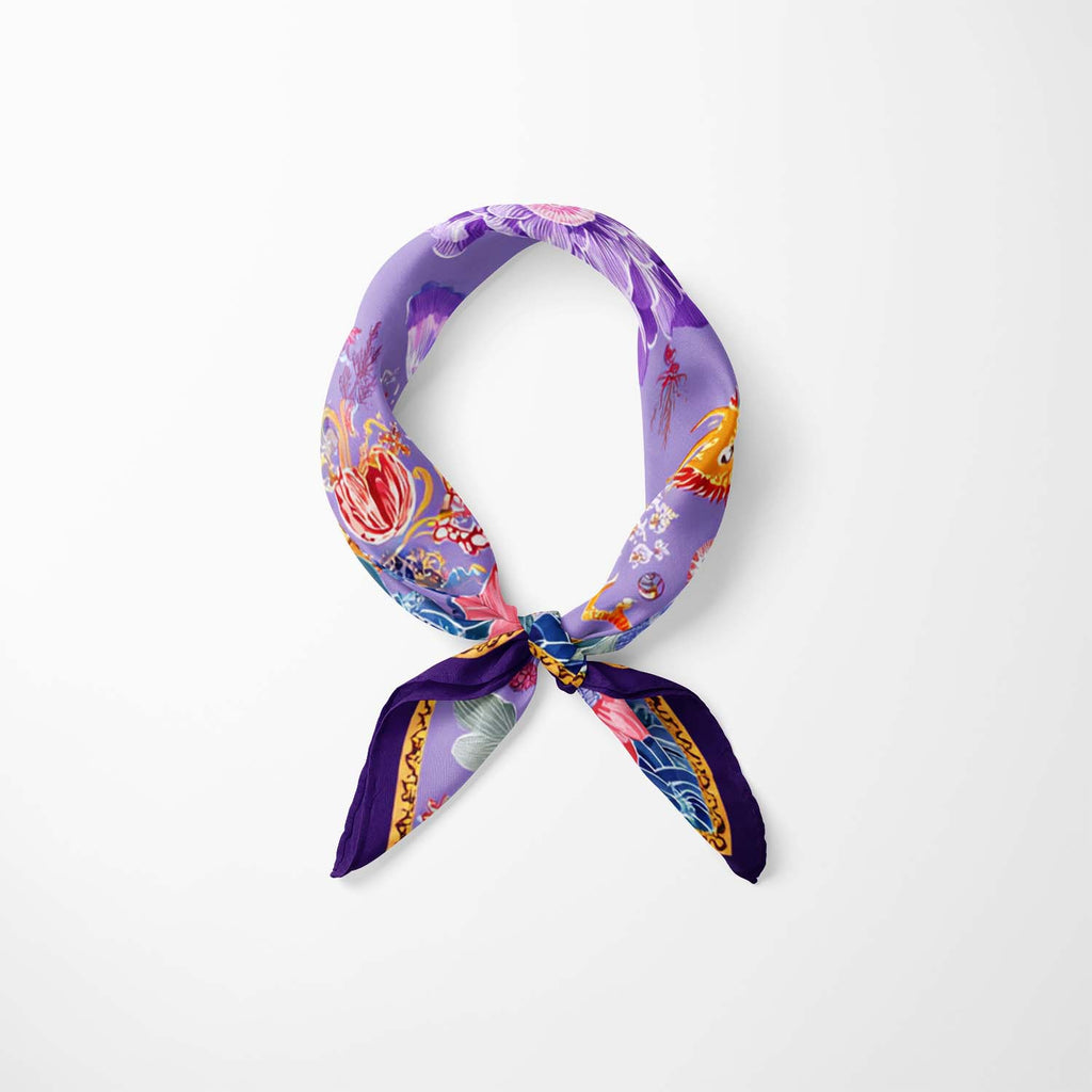DRAGON BLOOM FANTASIA NECK SCARF