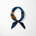 MIDNIGHT BUTTERFLY MEADOW NECK SCARF