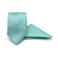SERENE SQUARE TIE AND POCKET SQUARE SET