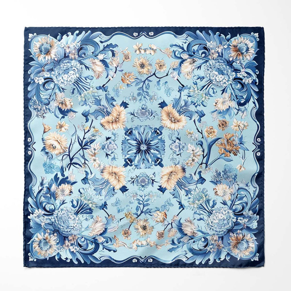 ISFAHAN MOSQUE SILK POCKET SQUARE
