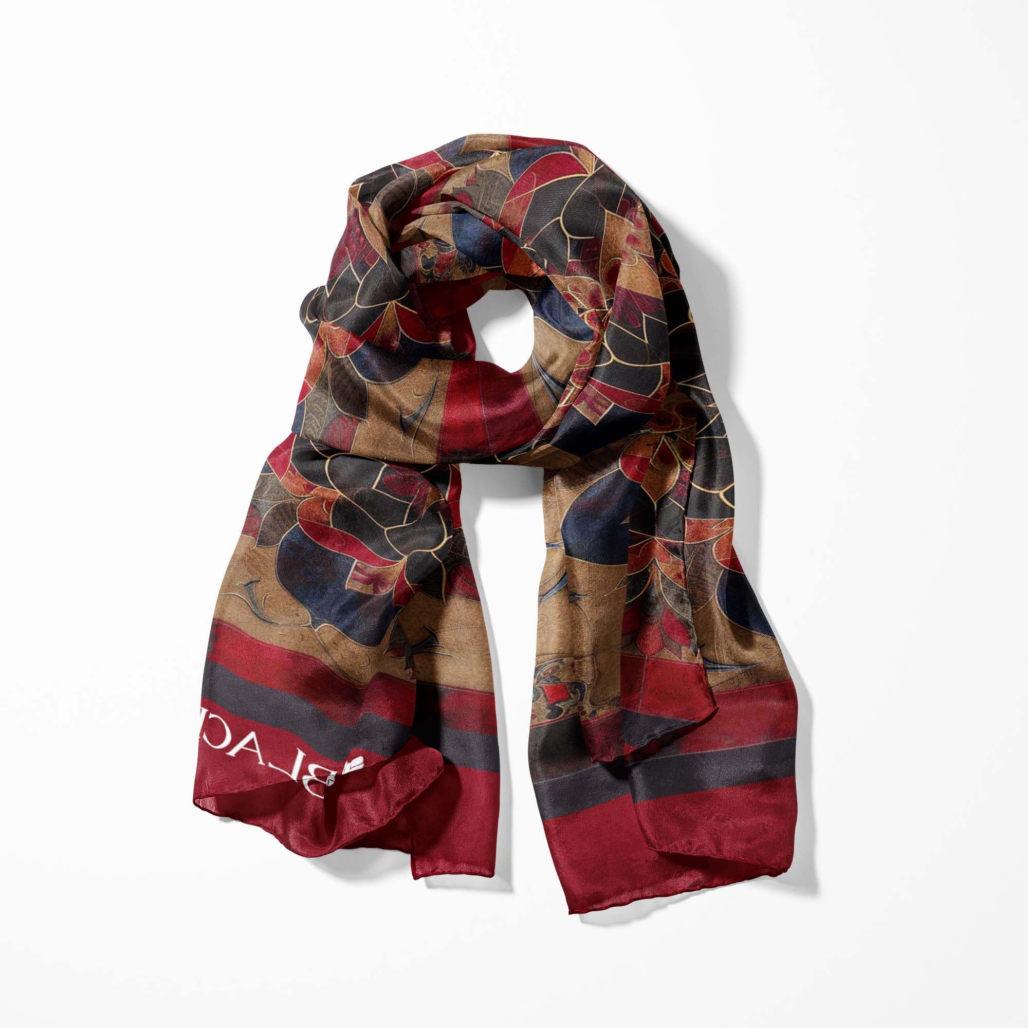 DONNA POBUK MEN SCARF AND POCKET SQUARE SET – PREMIUM COLLECTION