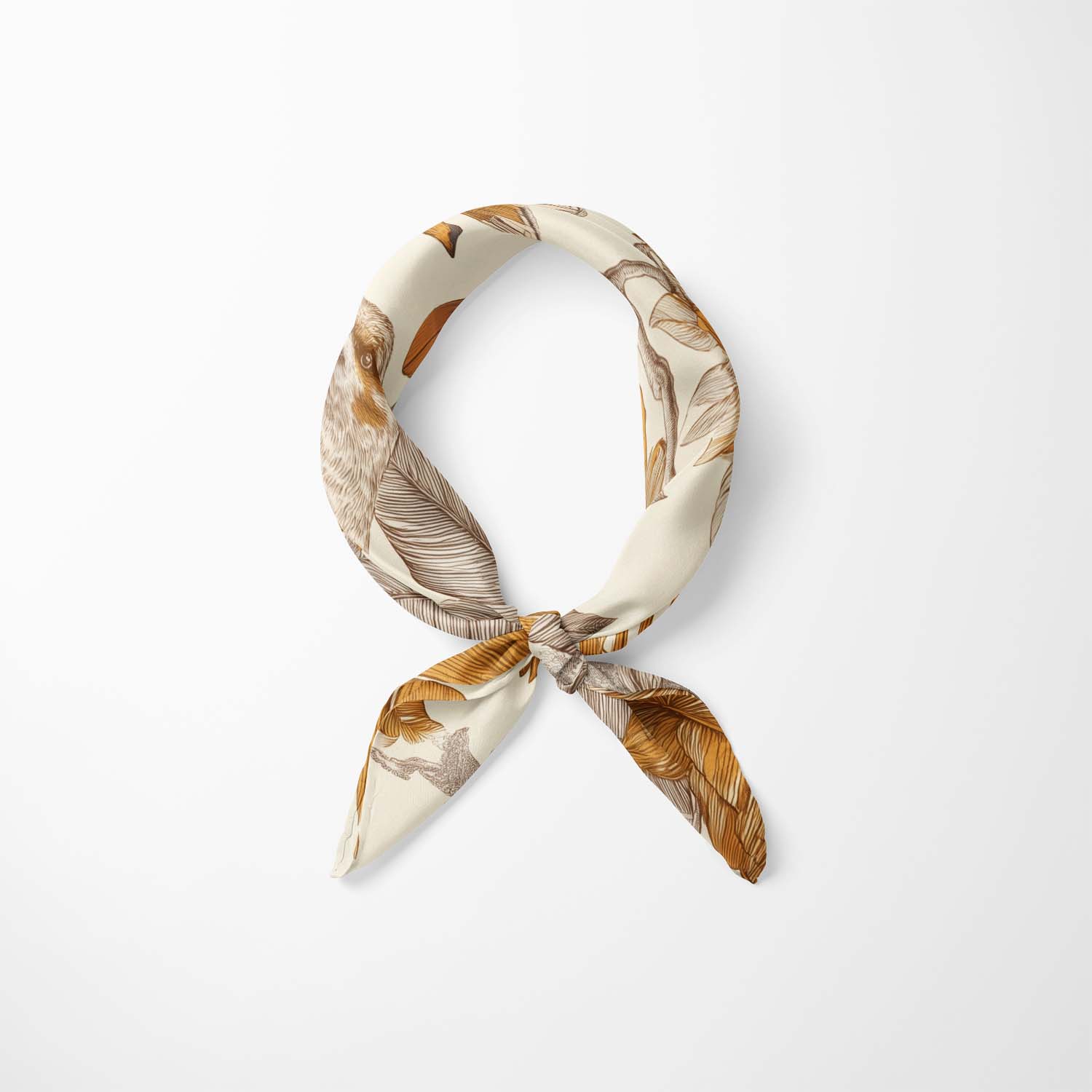 ROYAL BOTANICAL AVIARY NECK SCARF