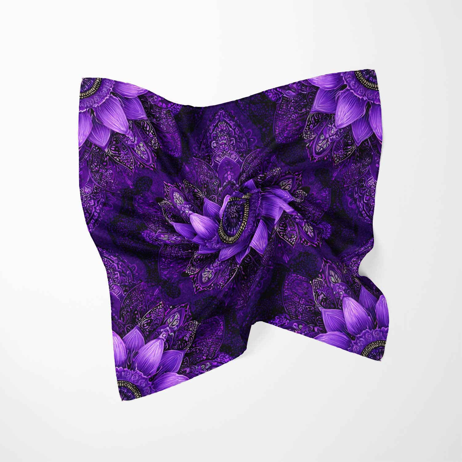 ELEGANT LAVENDER  NECK SCARF