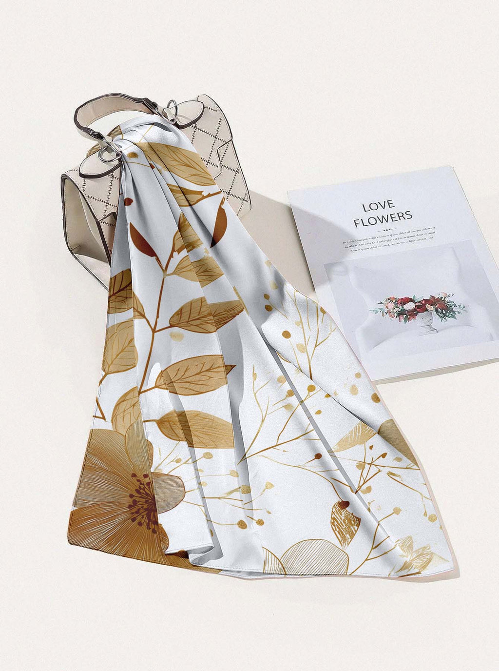 Delicate Love SILK HEAD SCARF