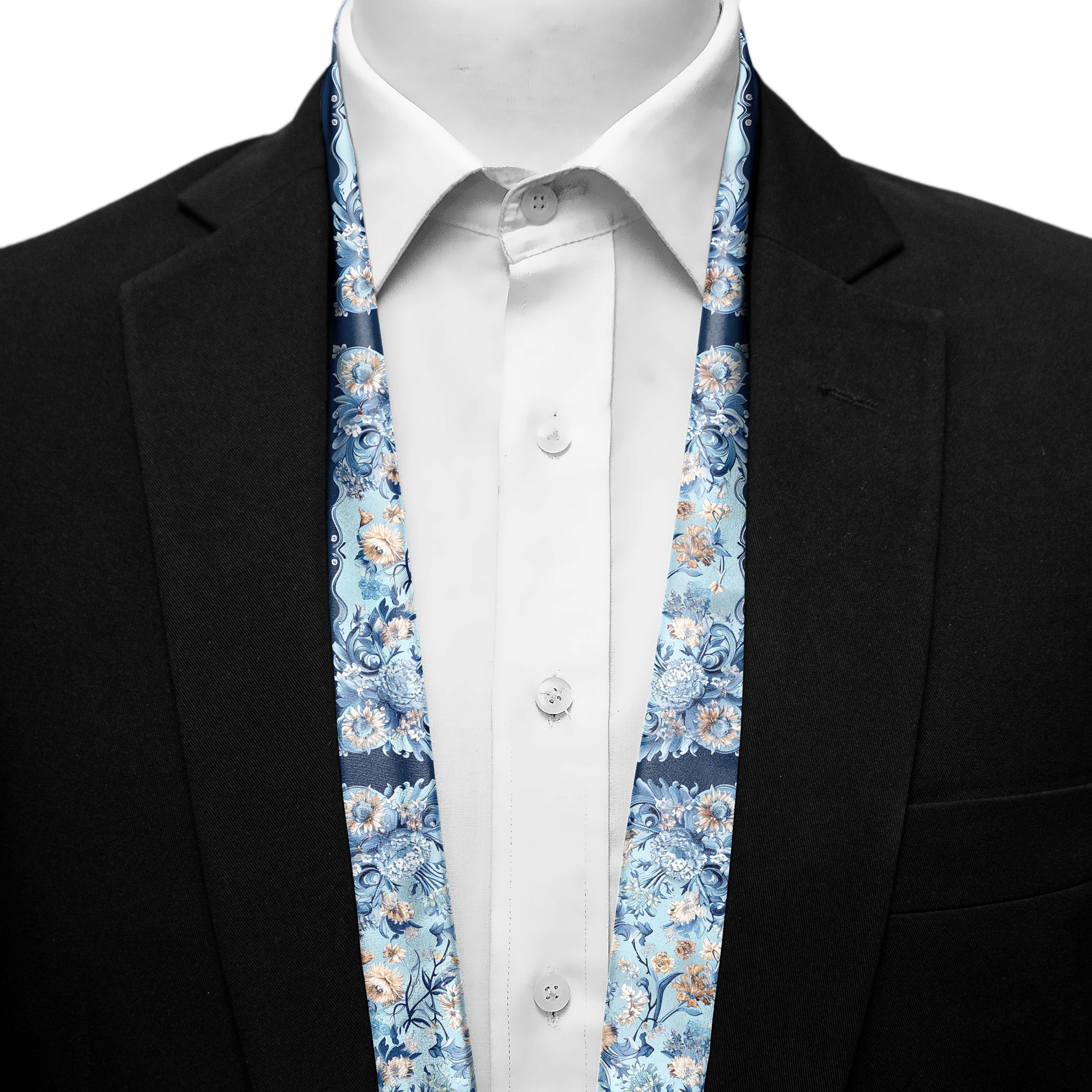ISFAHAN MOSQUE SILK MEN SCARF - PREMIUM COLLECTION