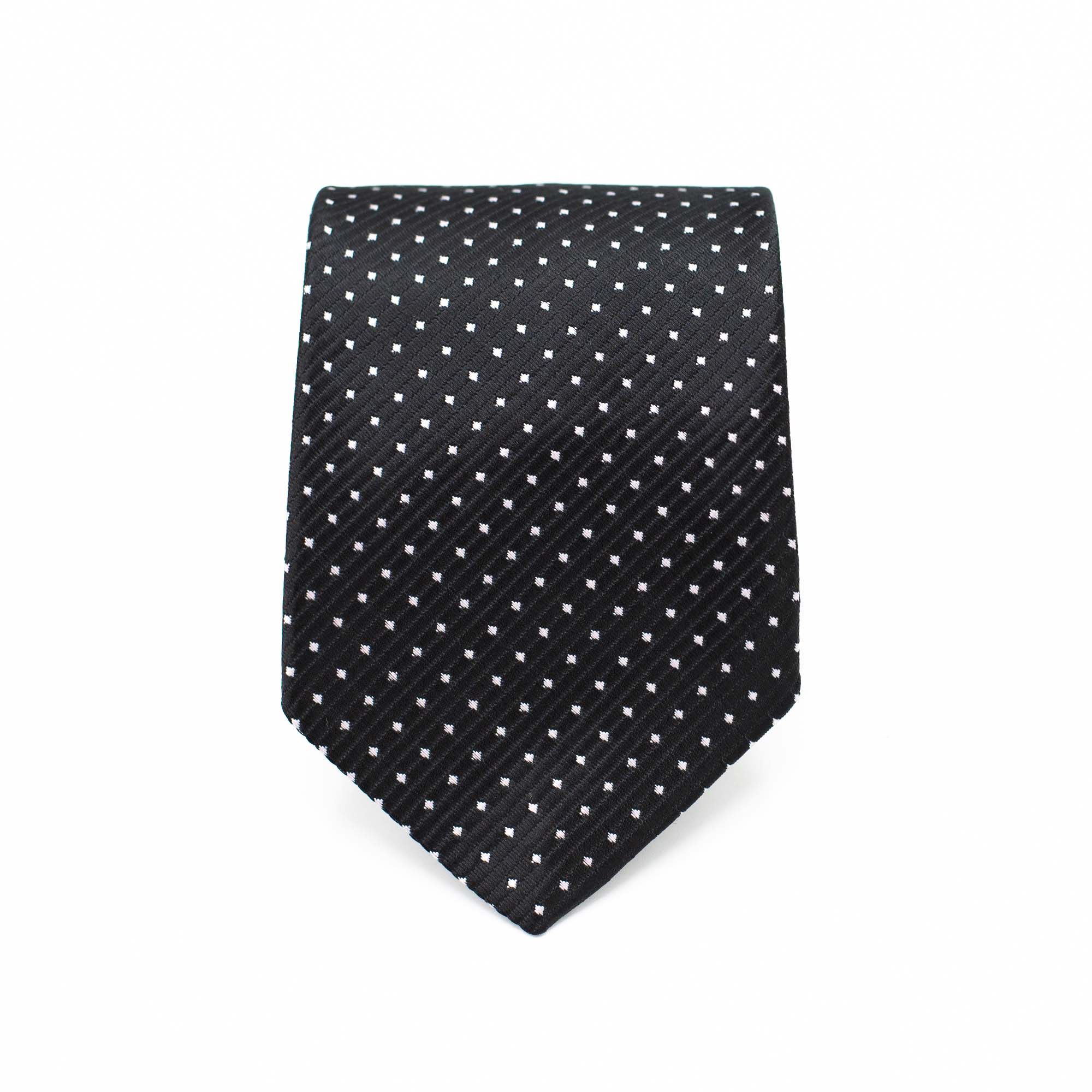 TIMELESS BLACK TIE AND POCKET SQUARE SET