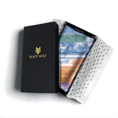 REGAL ETCHINGS SILK LONG LADIES SCARF