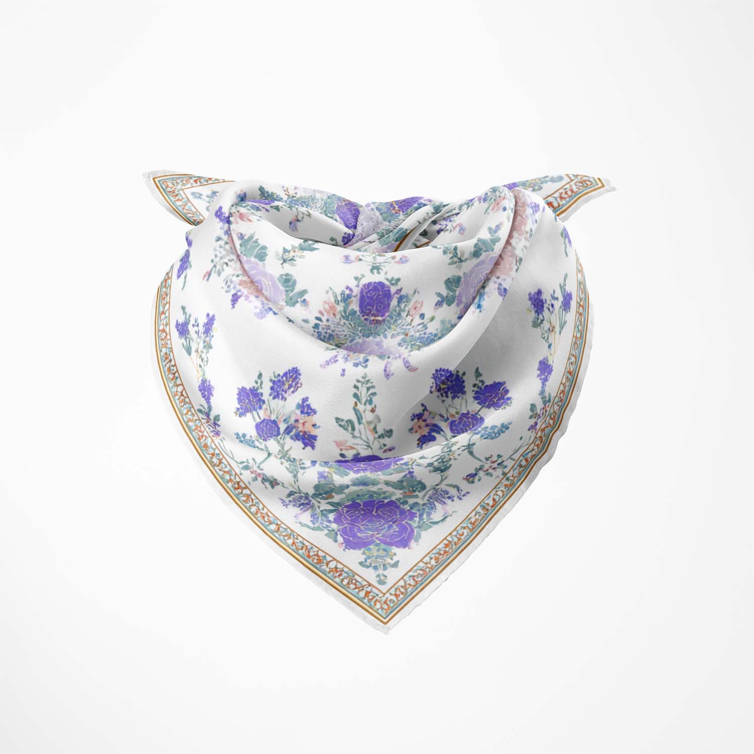 BLOSSARIA SILK BANDANA