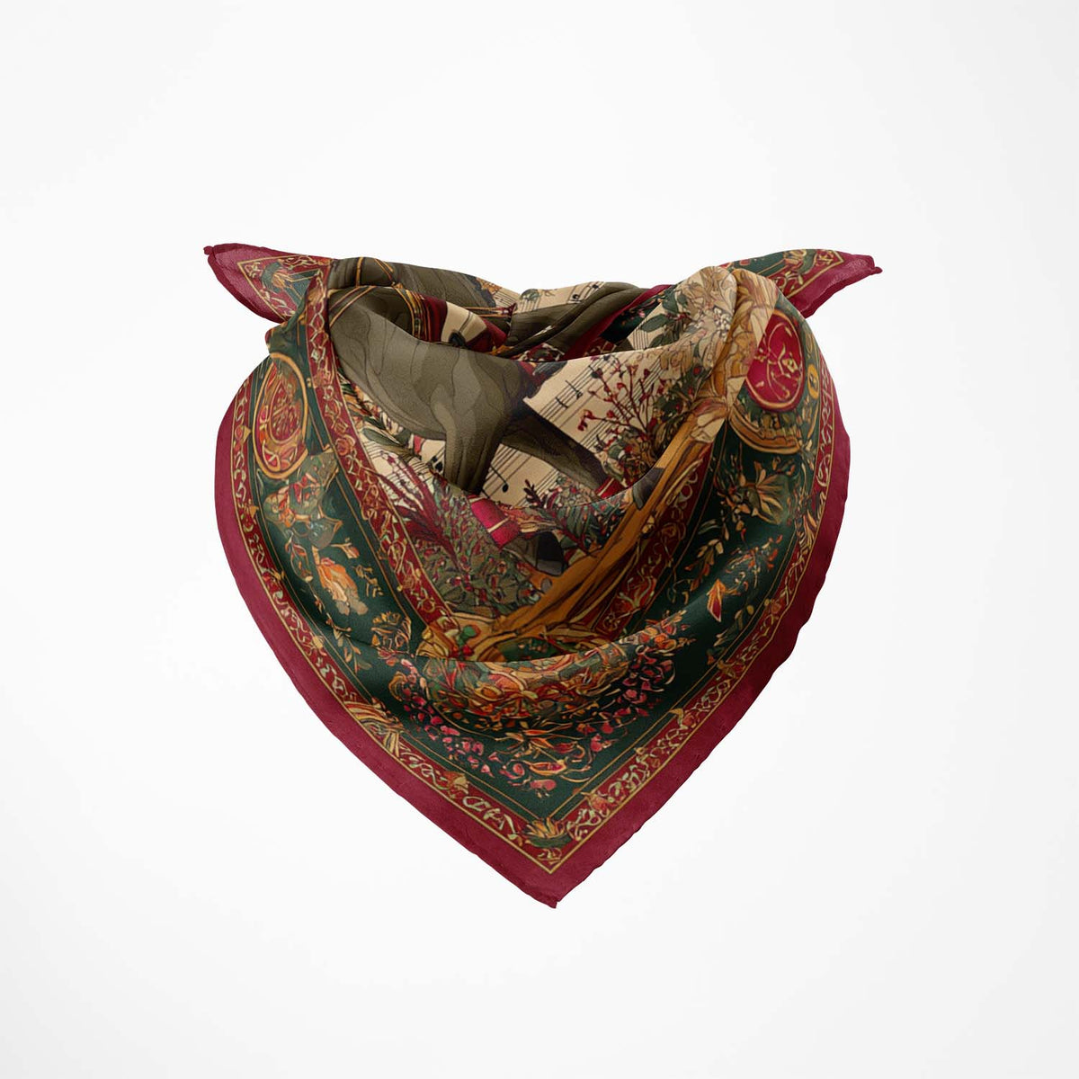EQUESTRA PARADE SILK BANDANA
