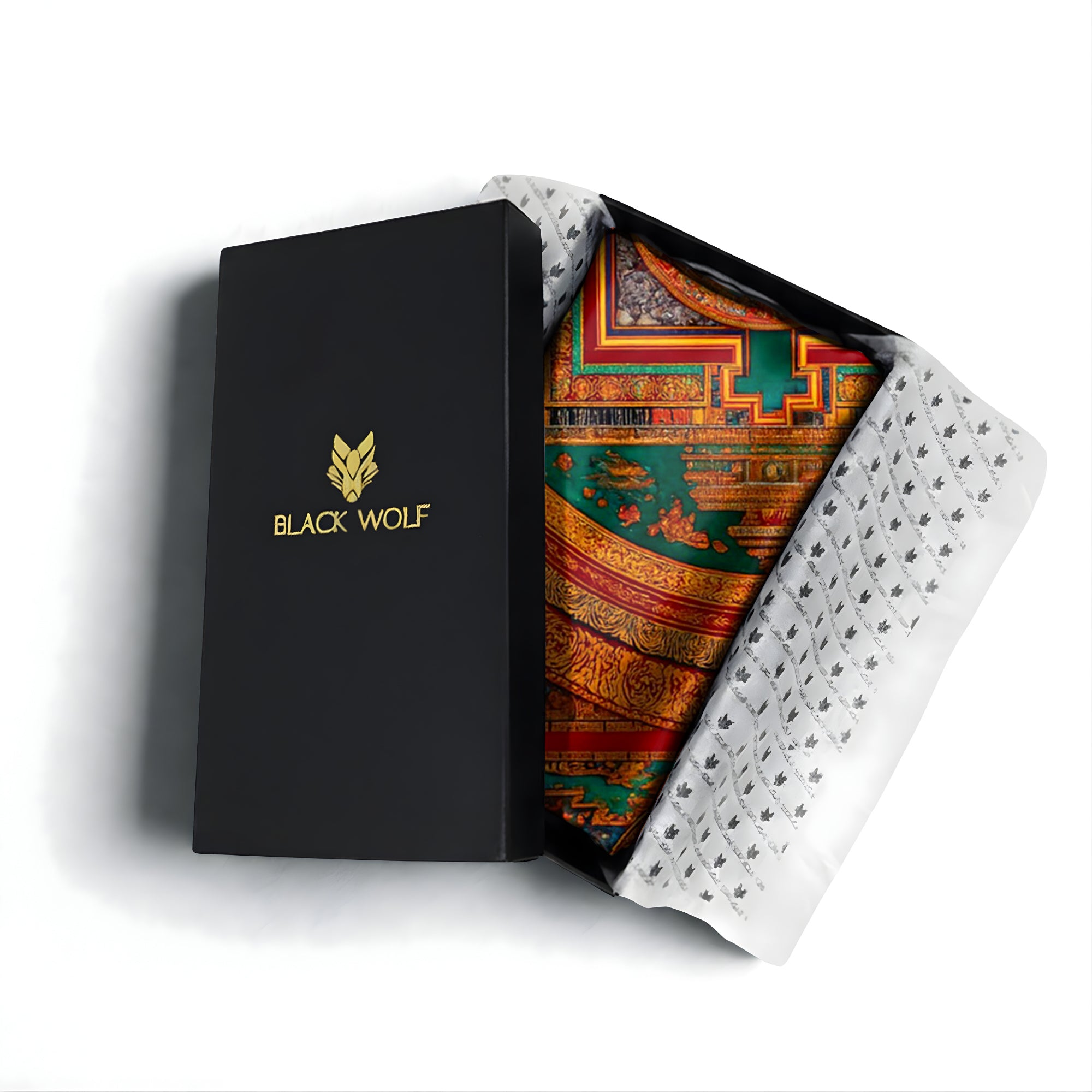 MANDALA SILK LONG LADIES SCARF