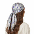 BLOSSARIA SILK HEAD SCARF