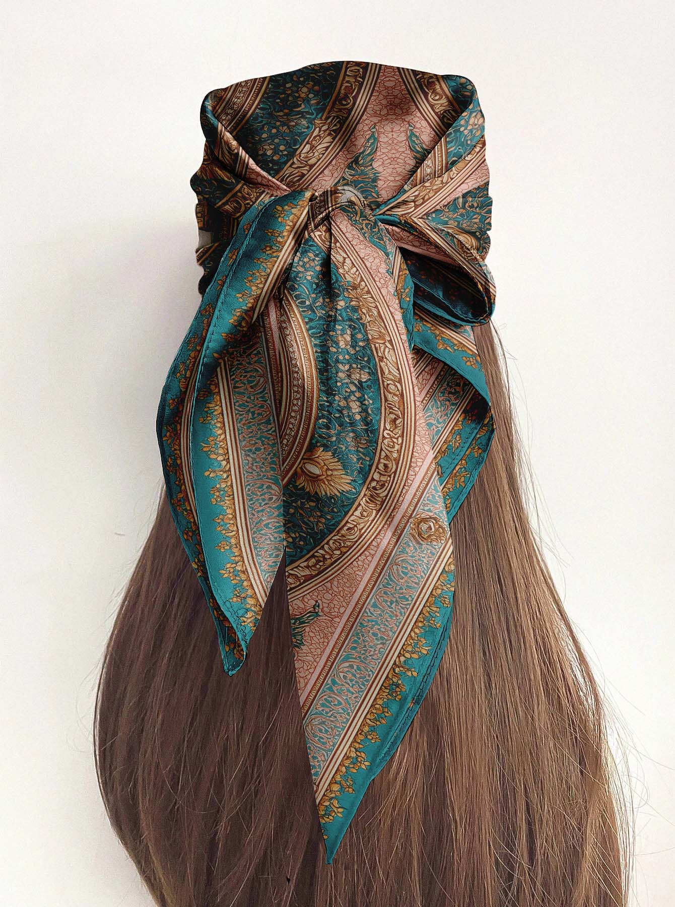 REGAL LONDON REVERIE SILK HEAD SCARF