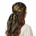 COLLIE FRONTERIZO GOLD SILK HEAD SCARF