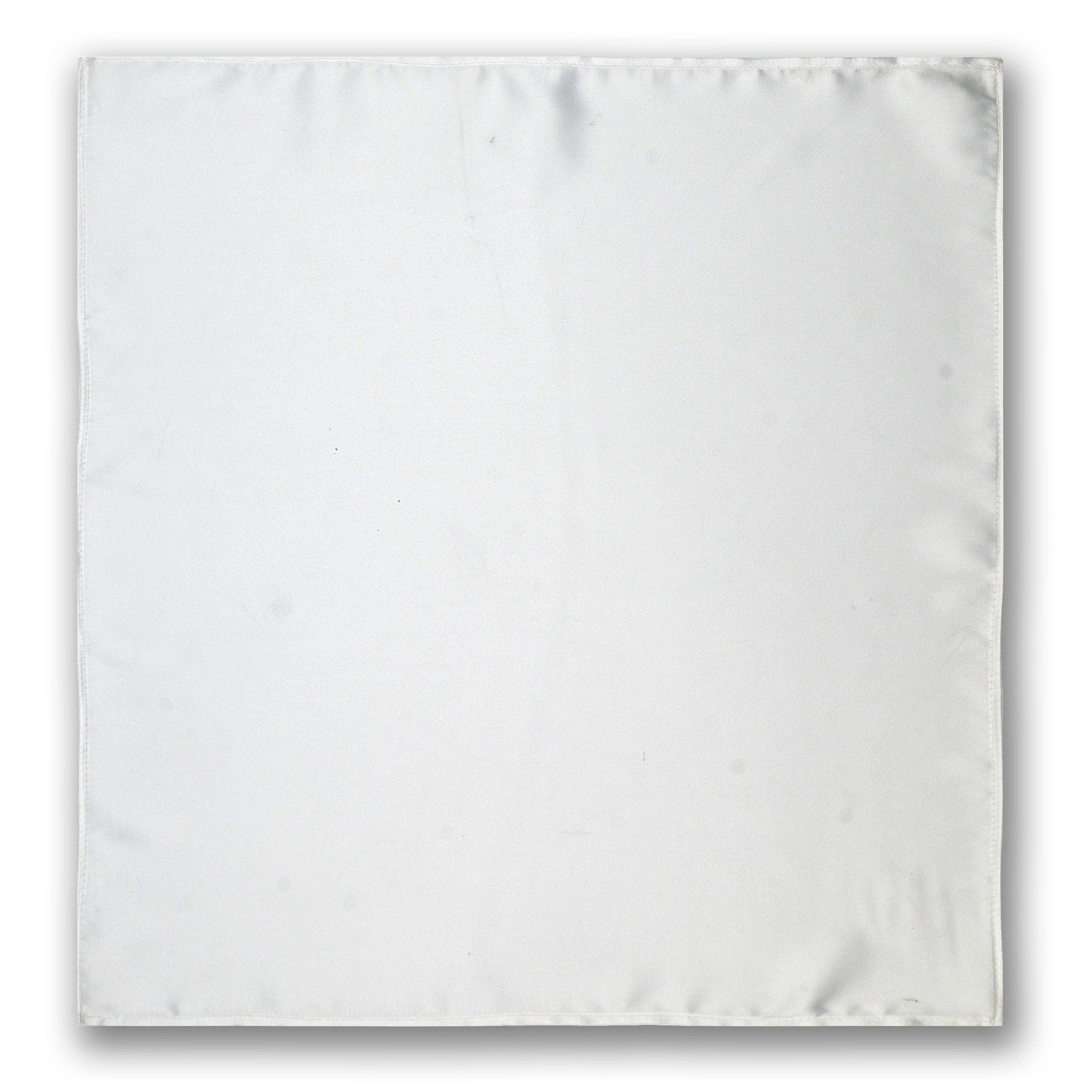 BRIGHT WHITE SILK ASCOT – PREMIUM COLLECTION