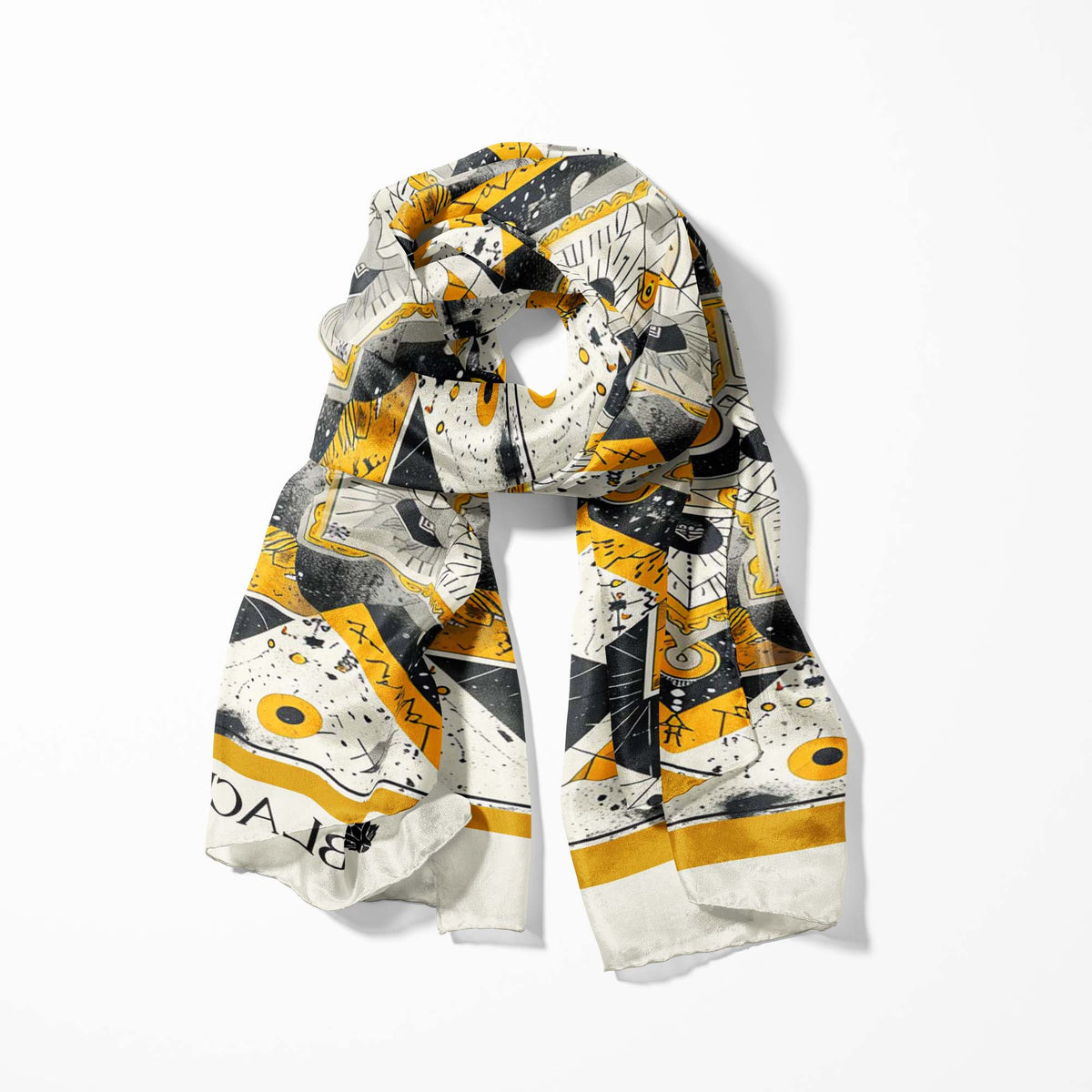 ETHNIC ABSTRACT MEN SCARF-PREMIUM COLLECTION