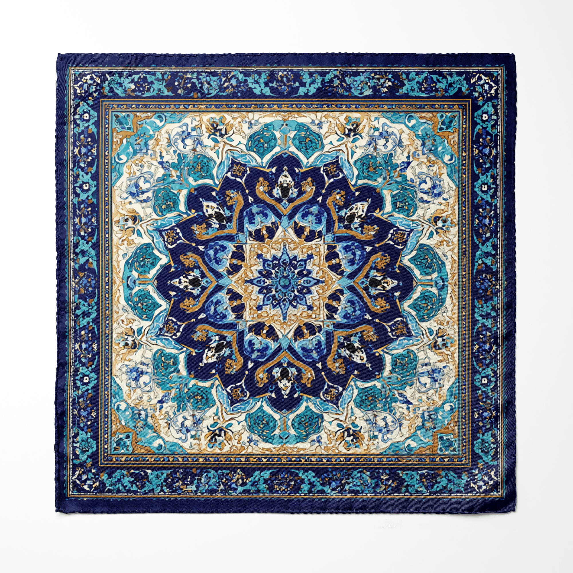 NAVARAH SILK POCKET SQUARE