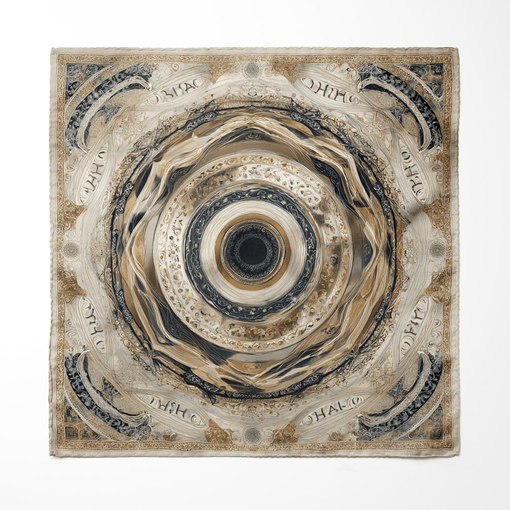 ORBITA SILK POCKET SQUARE