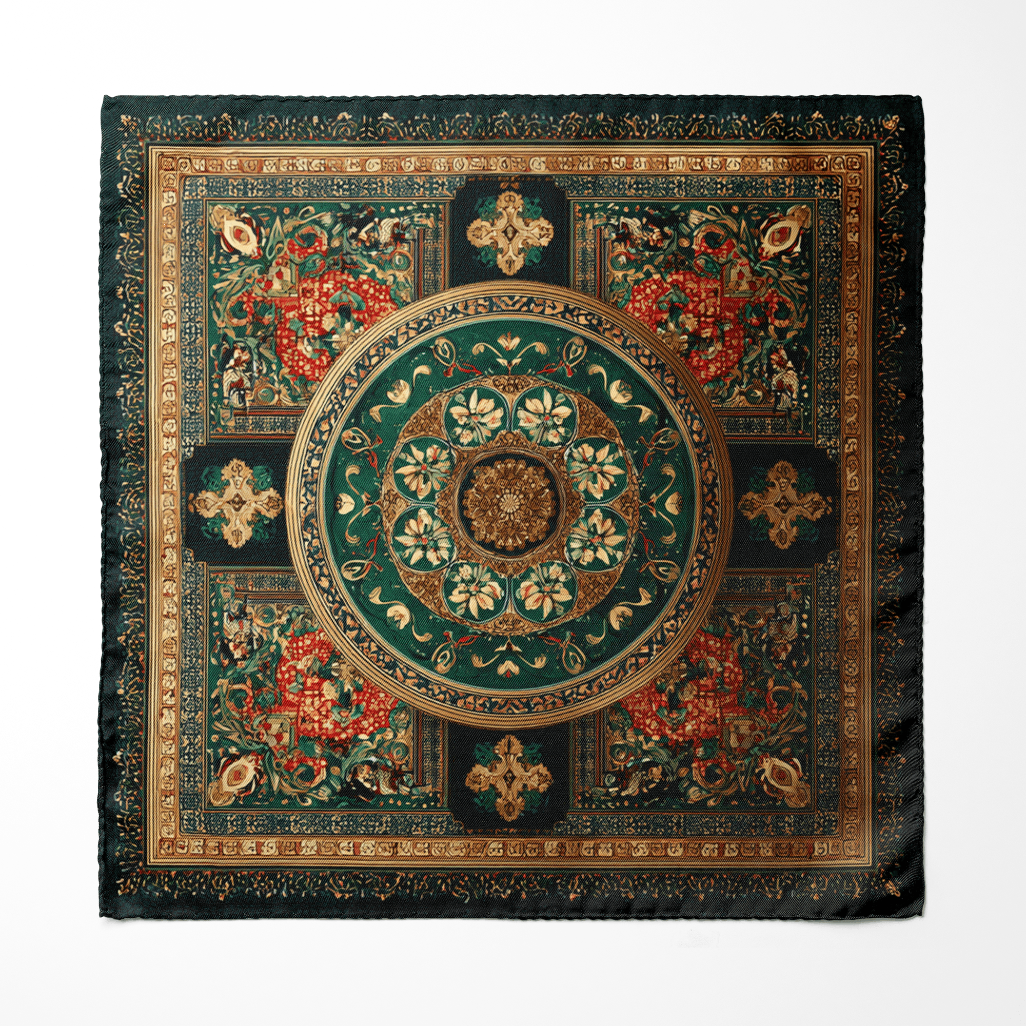 BABYLON MEN SCARF AND POCKET SQUARE SET – PREMIUM COLLECTION