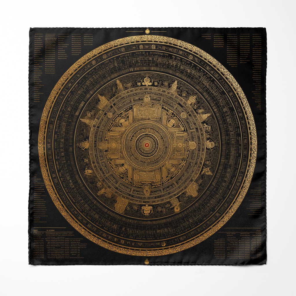 KALPA SILK ASCOT AND POCKET SQUARE SET – PREMIUM COLLECTION