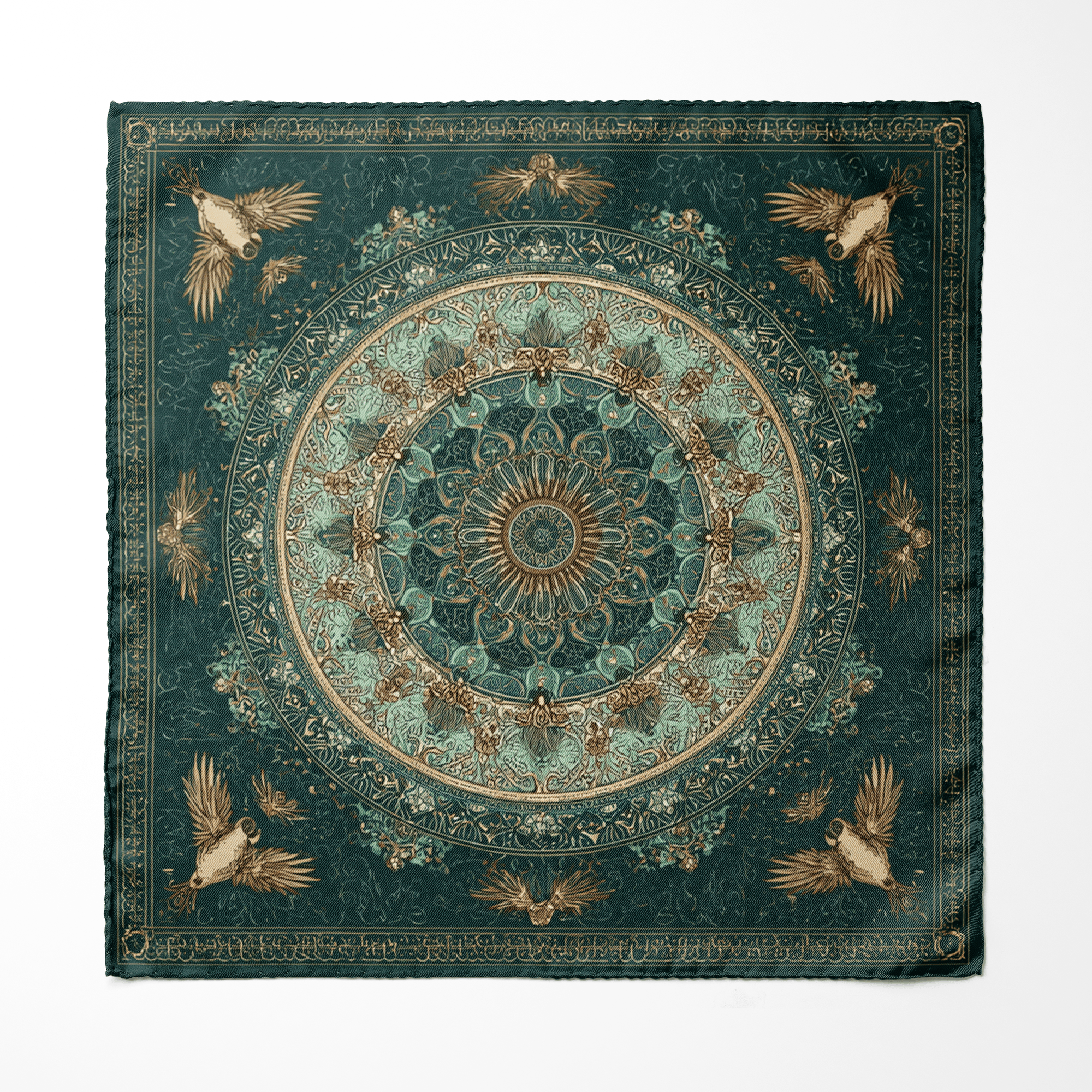 AZUREA MEN SCARF AND POCKET SQUARE SET – PREMIUM COLLECTION