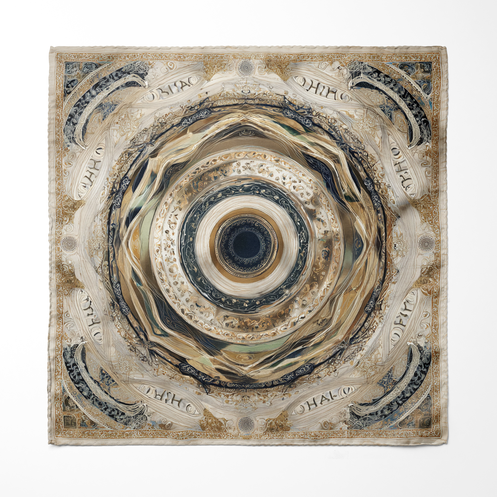 ORBITA MEN SCARF AND POCKET SQUARE SET – PREMIUM COLLECTION