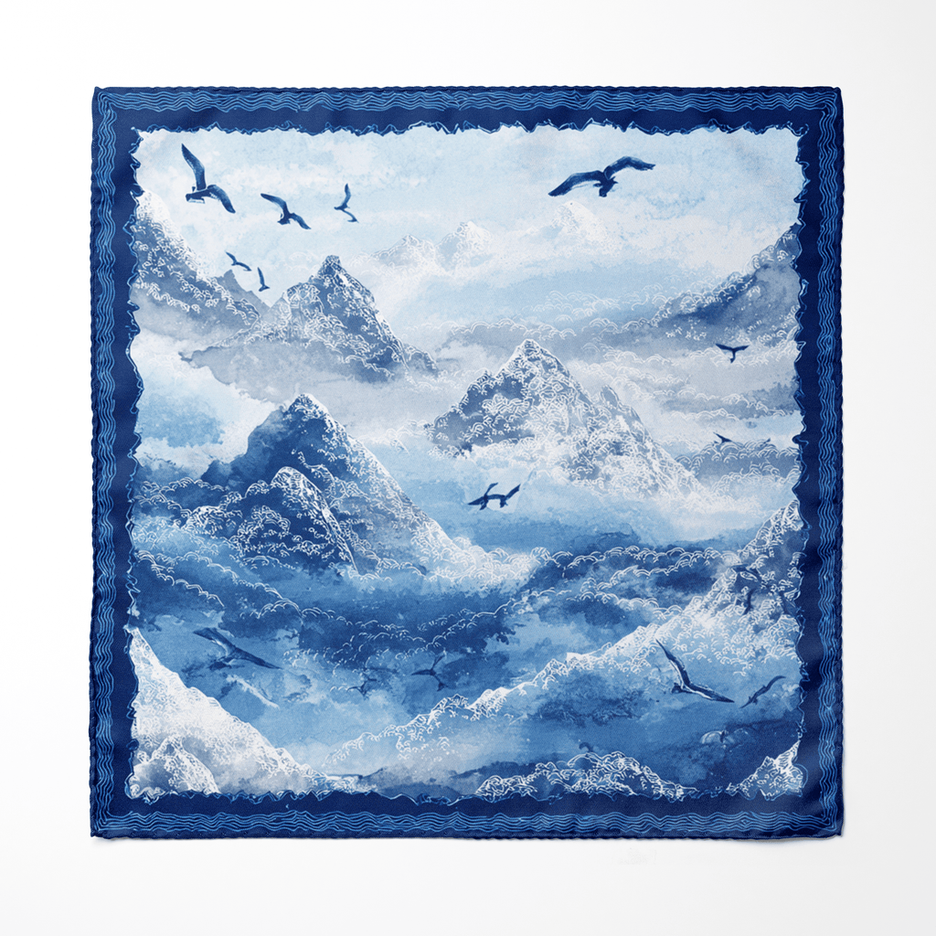 MISTHAVEN SILK ASCOT - PREMIUM COLLECTION