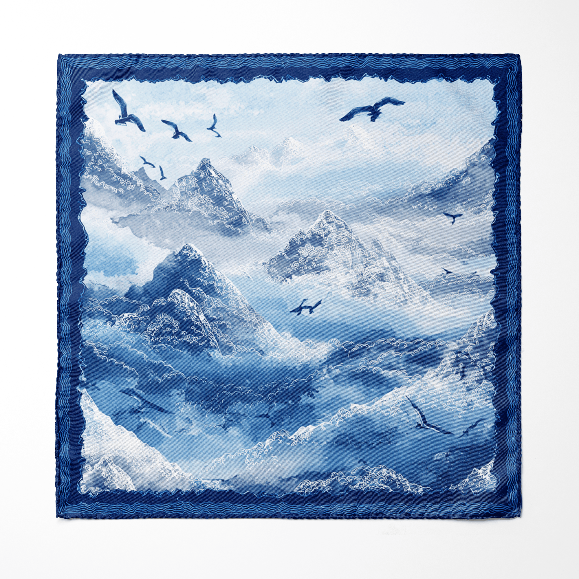 MISTHAVEN SILK ASCOT - PREMIUM COLLECTION