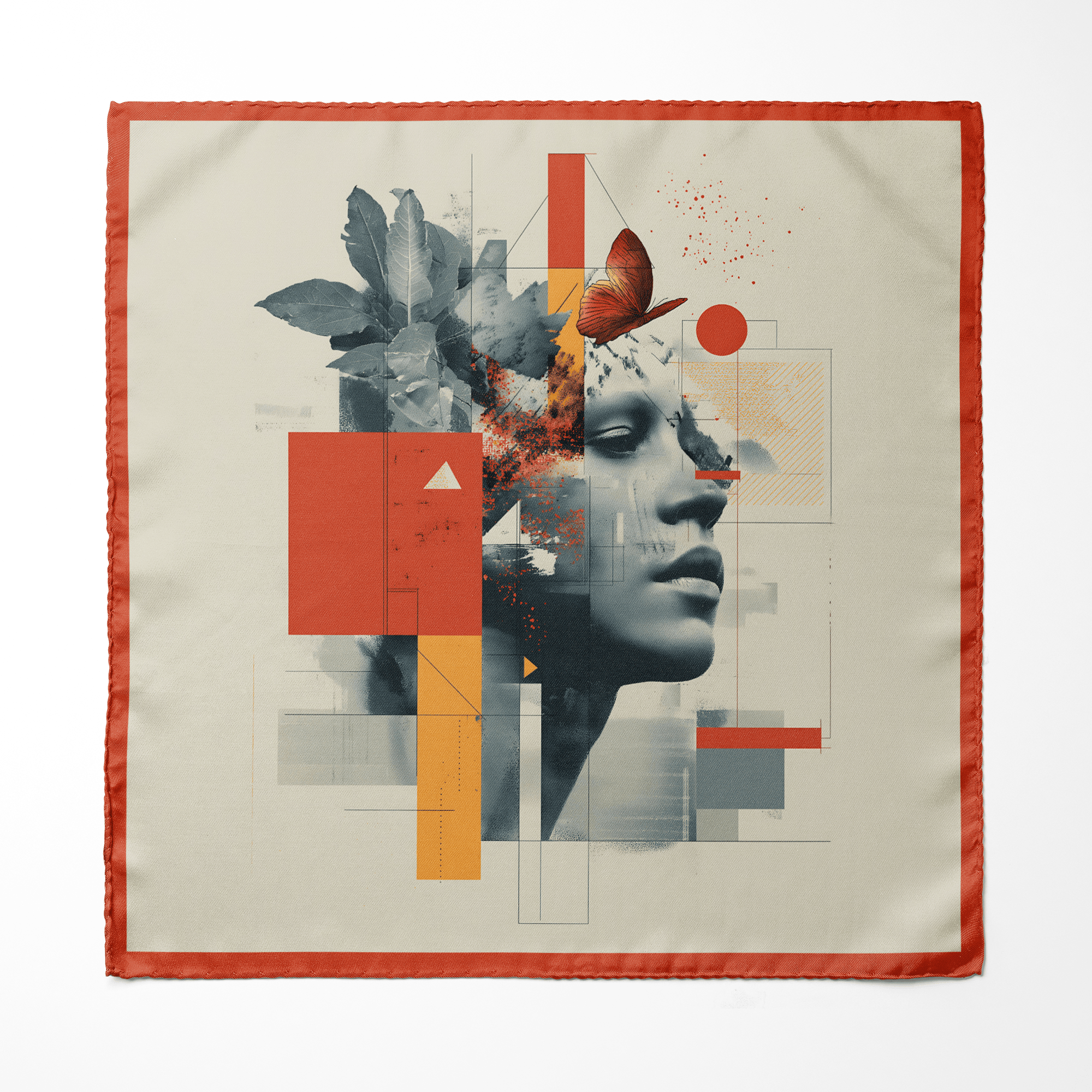 AWAKENING SILK POCKET SQUARE