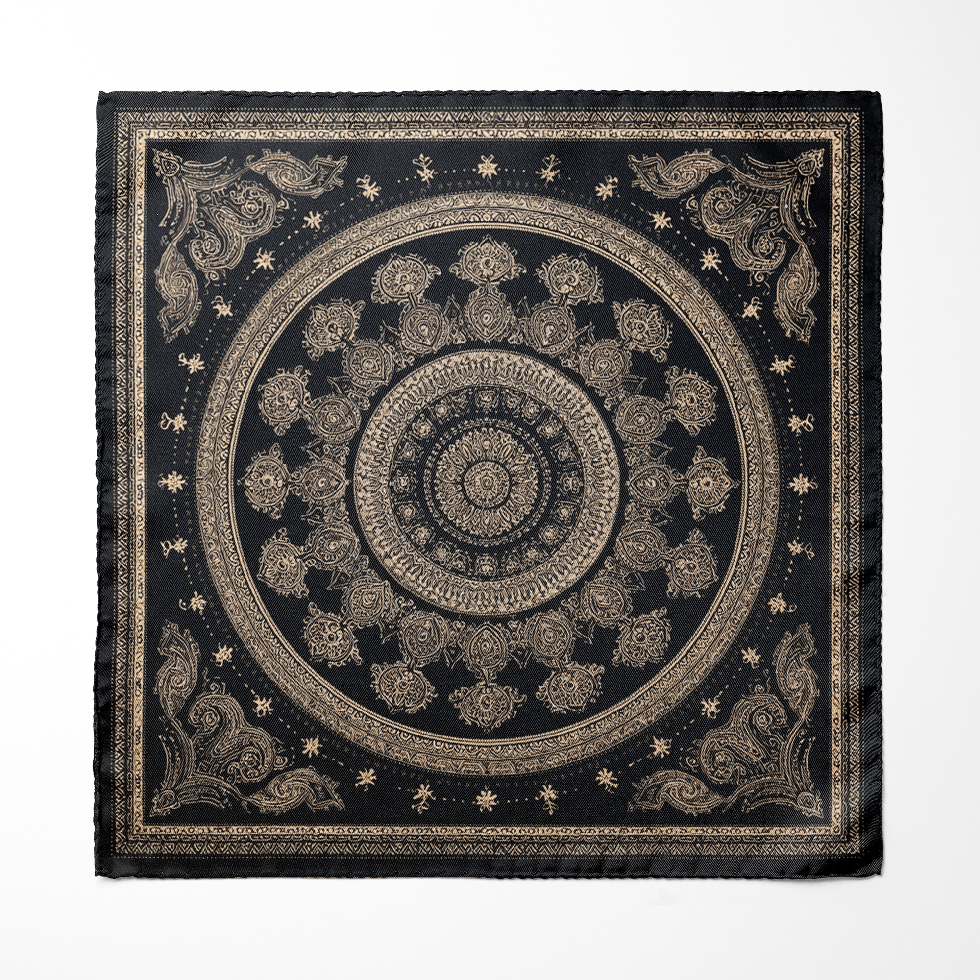 MAJESTIC SILK ASCOT AND POCKET SQUARE SET – PREMIUM COLLECTION