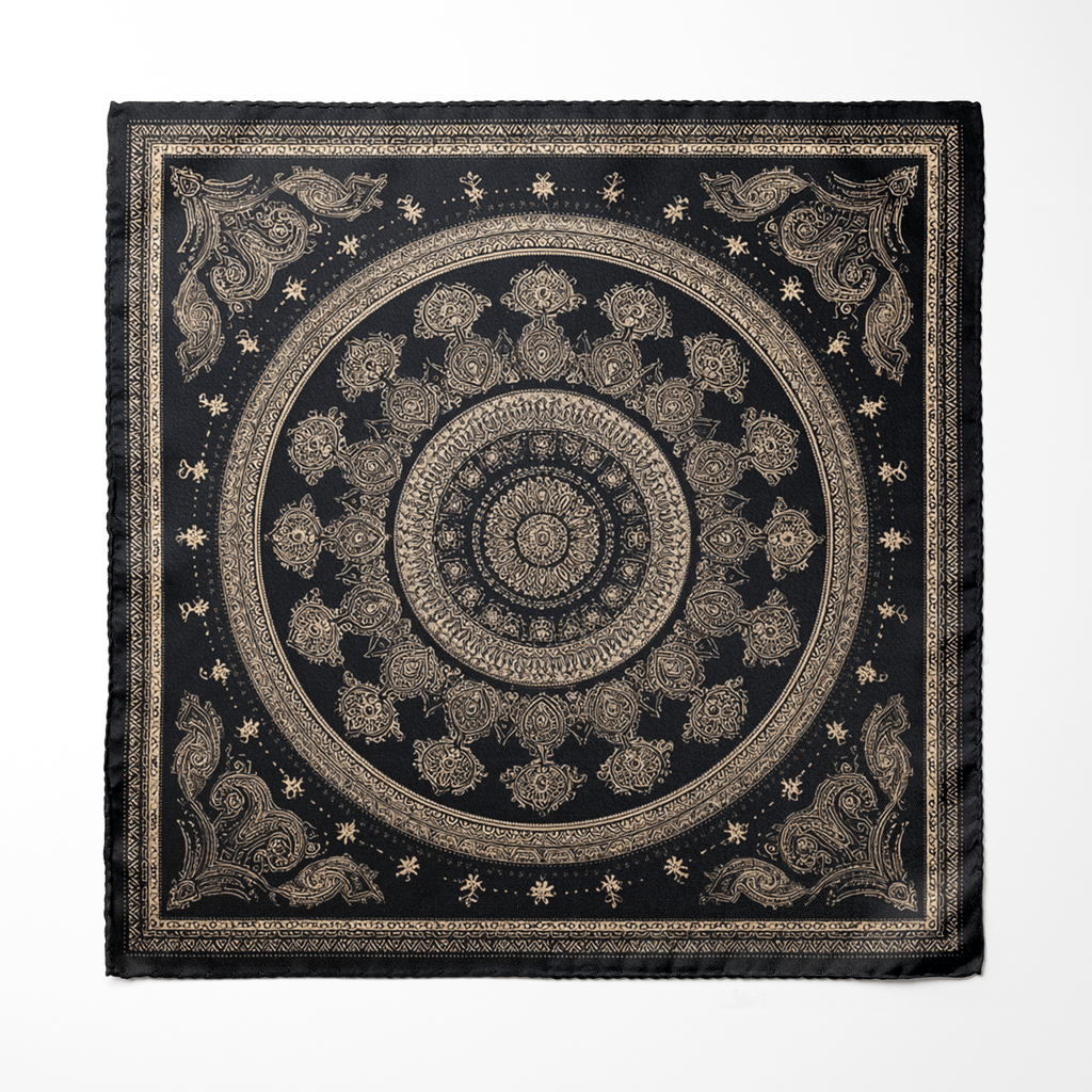 MAJESTIC MEN SCARF AND POCKET SQUARE SET – PREMIUM COLLECTION