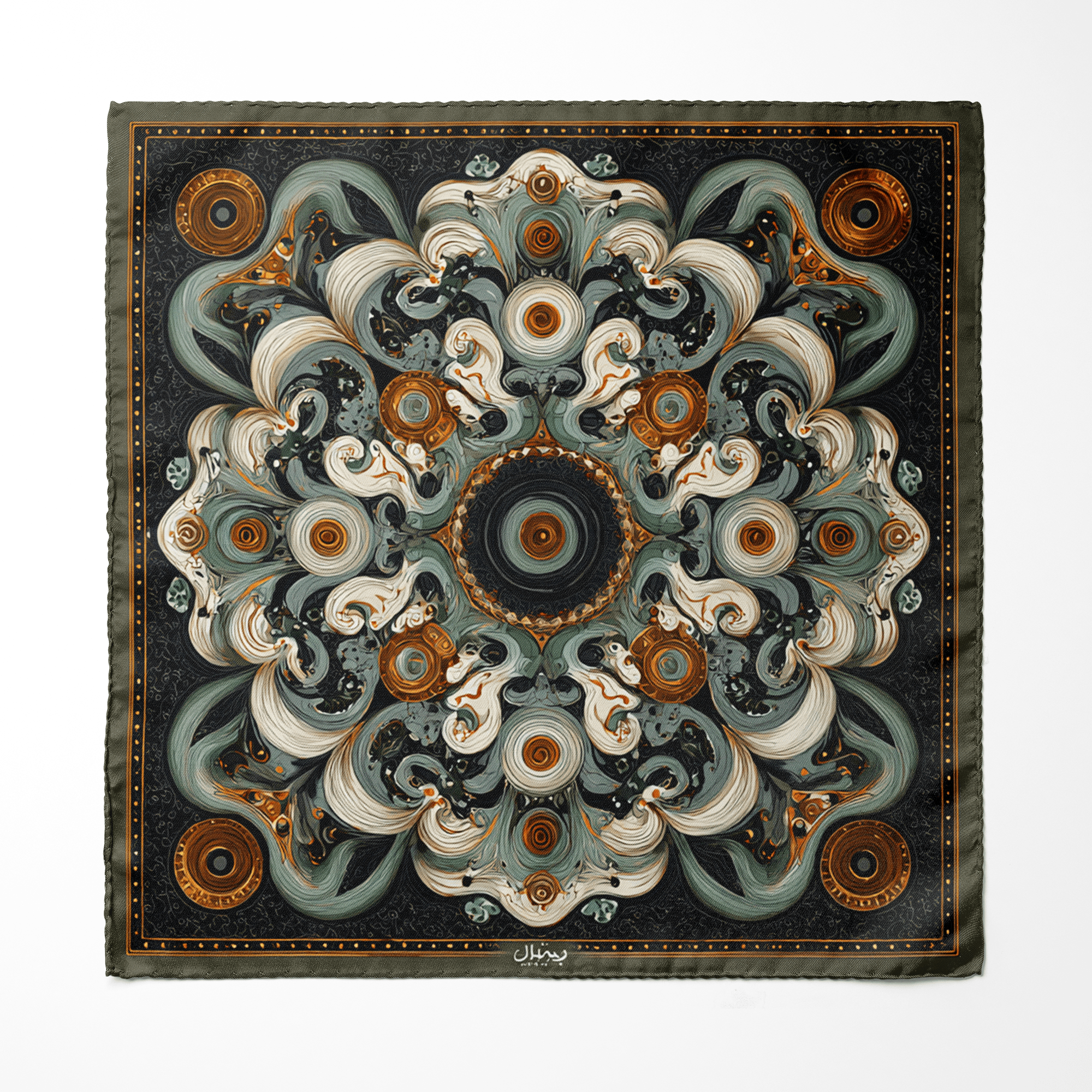 VERMILLION SILK ASCOT - PREMIUM COLLECTION