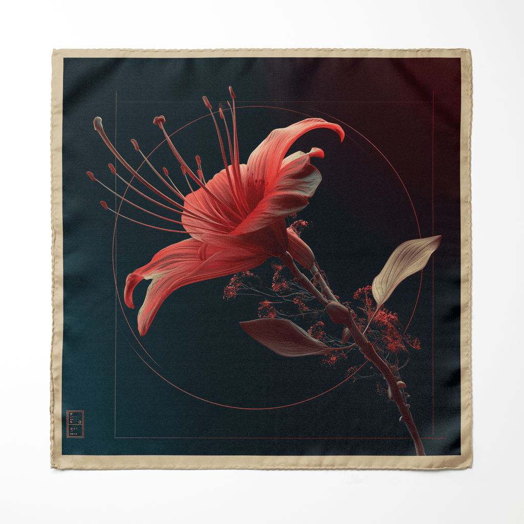 LILIUM SILK POCKET SQUARE
