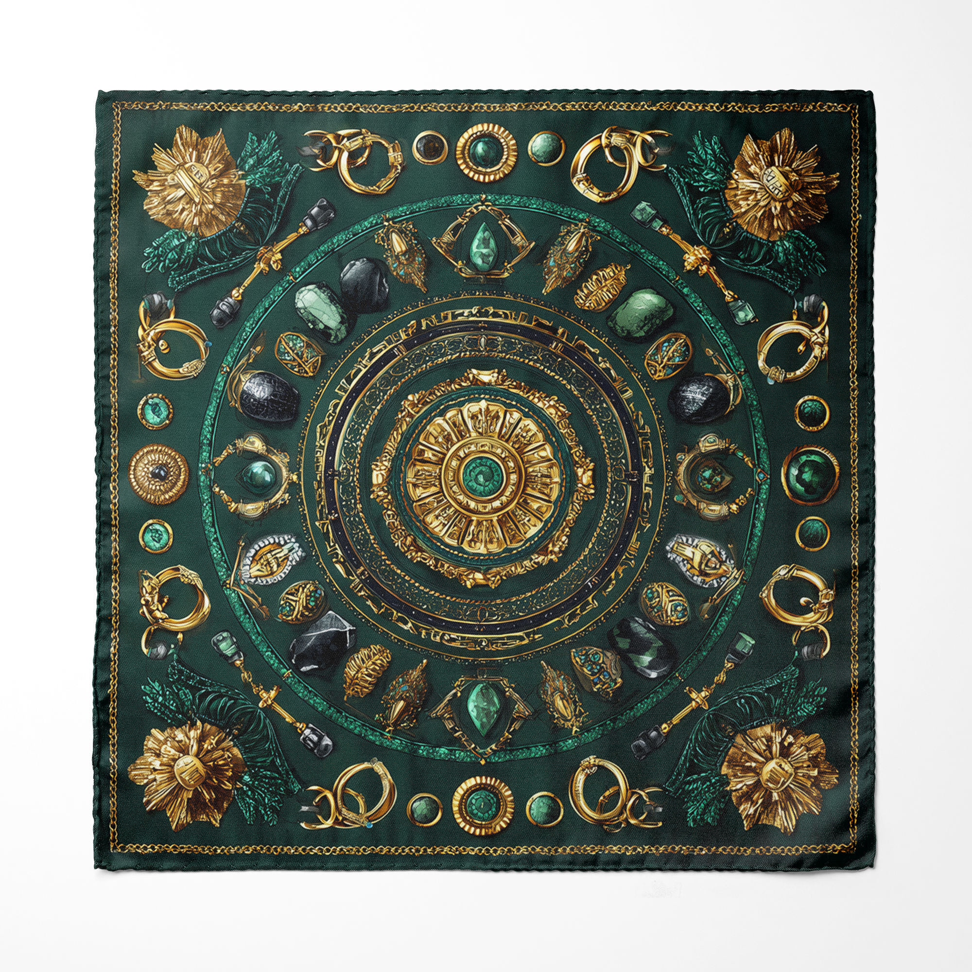 REGALIA MEN SCARF AND POCKET SQUARE SET – PREMIUM COLLECTION