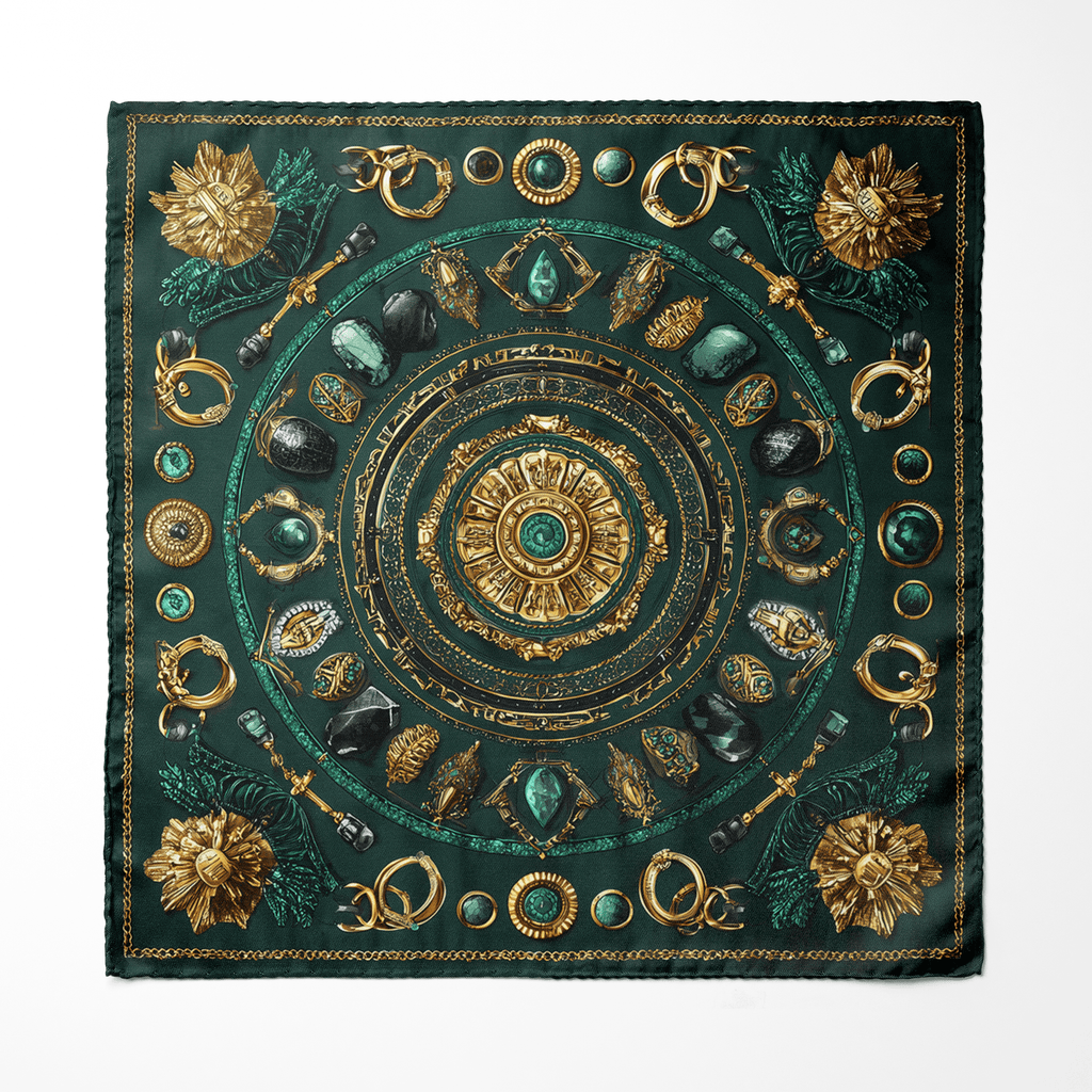 REGALIA SILK ASCOT - PREMIUM COLLECTION