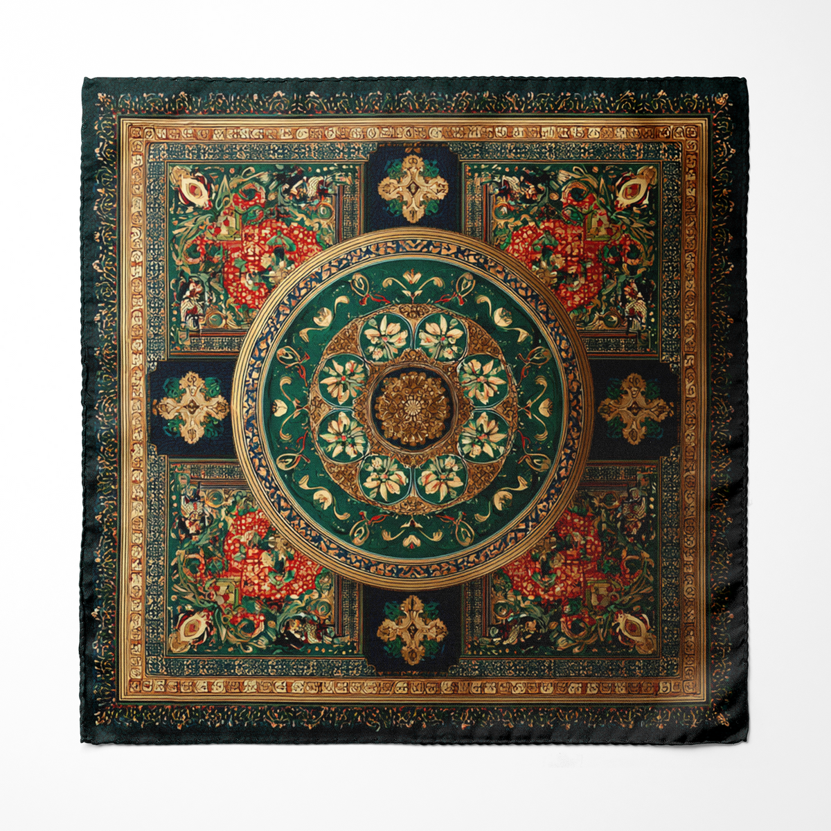 BABYLON SILK POCKET SQUARE