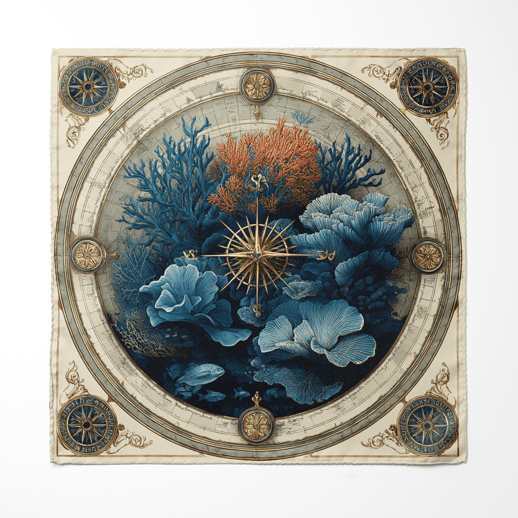 CORALIS SILK ASCOT - PREMIUM COLLECTION