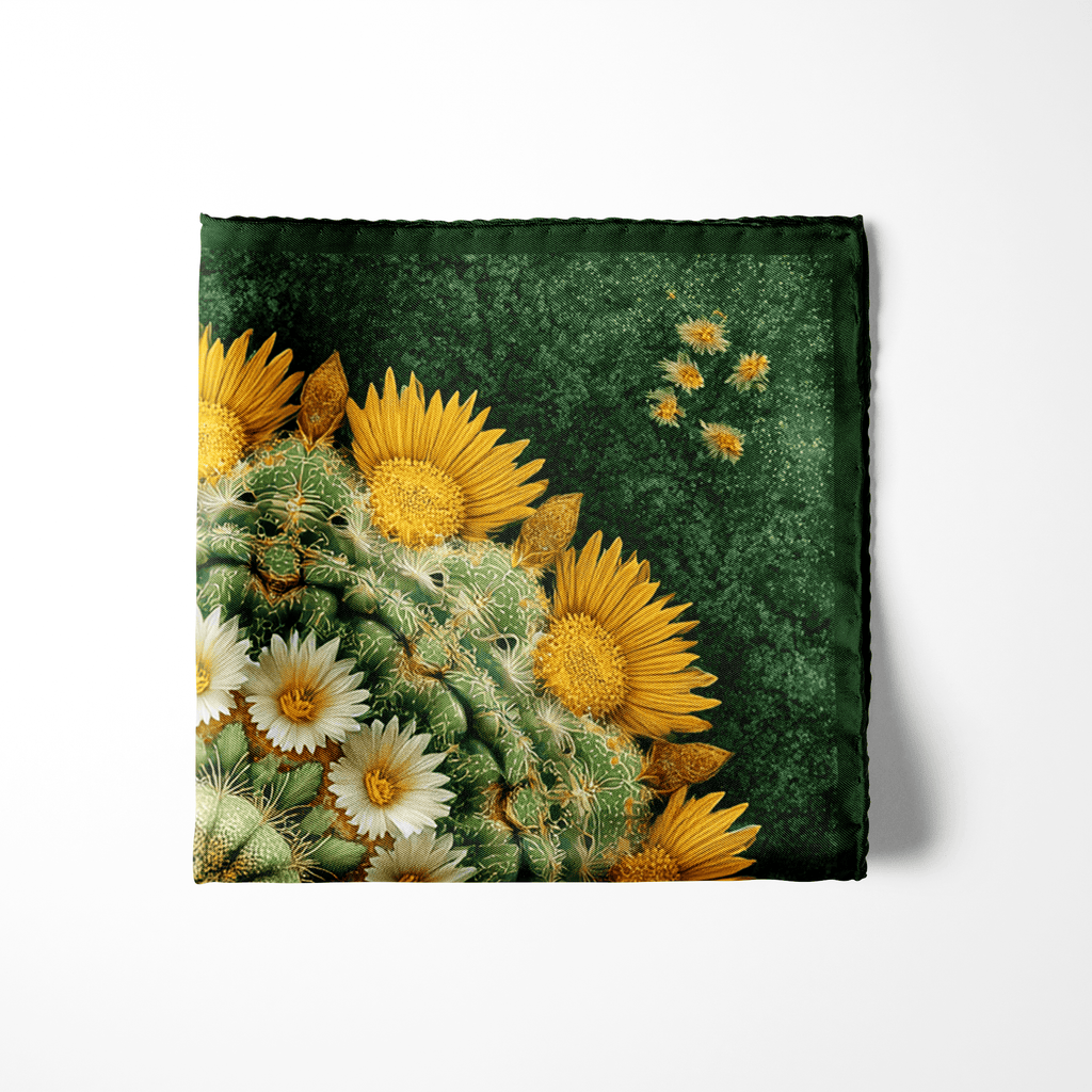 SOLARA SILK POCKET SQUARE