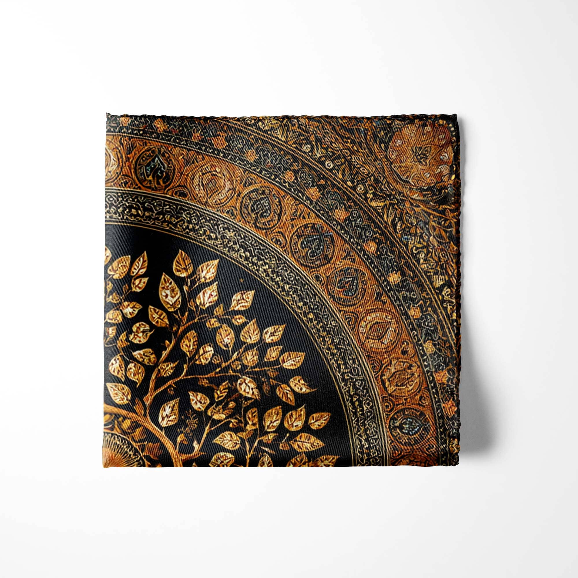THE ETERNAL CANOPY SILK POCKET SQUARE