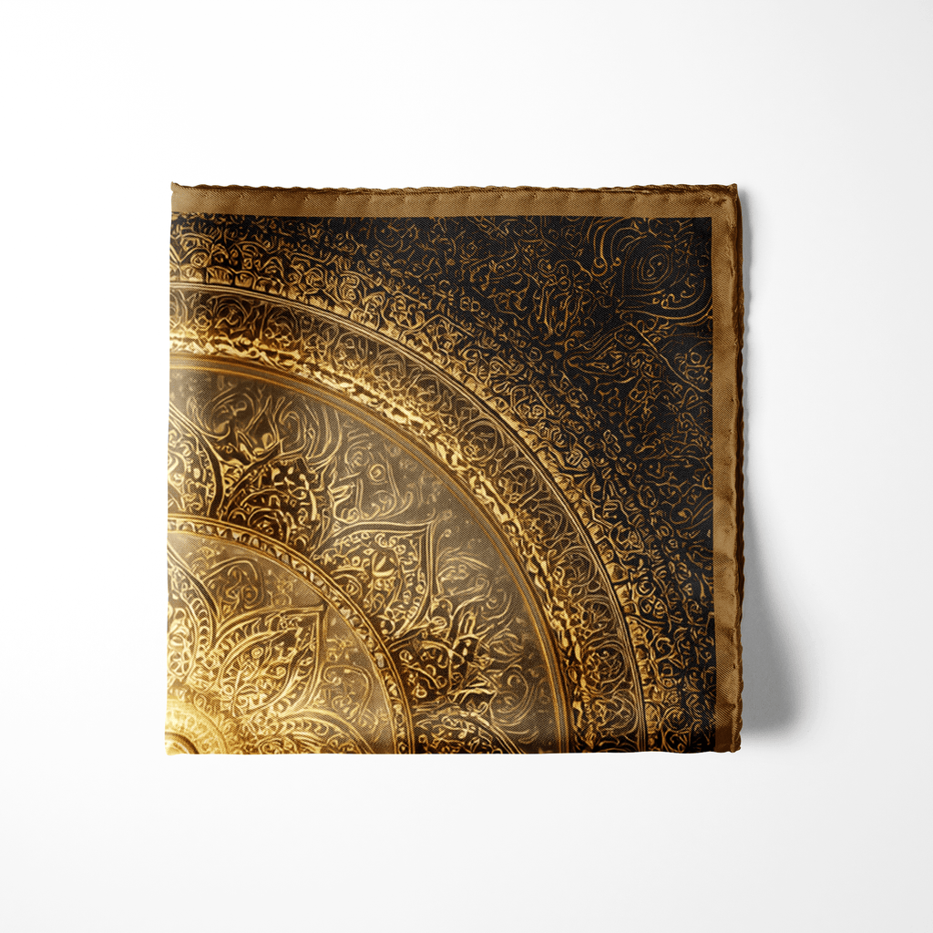 ZENITH SILK POCKET SQUARE