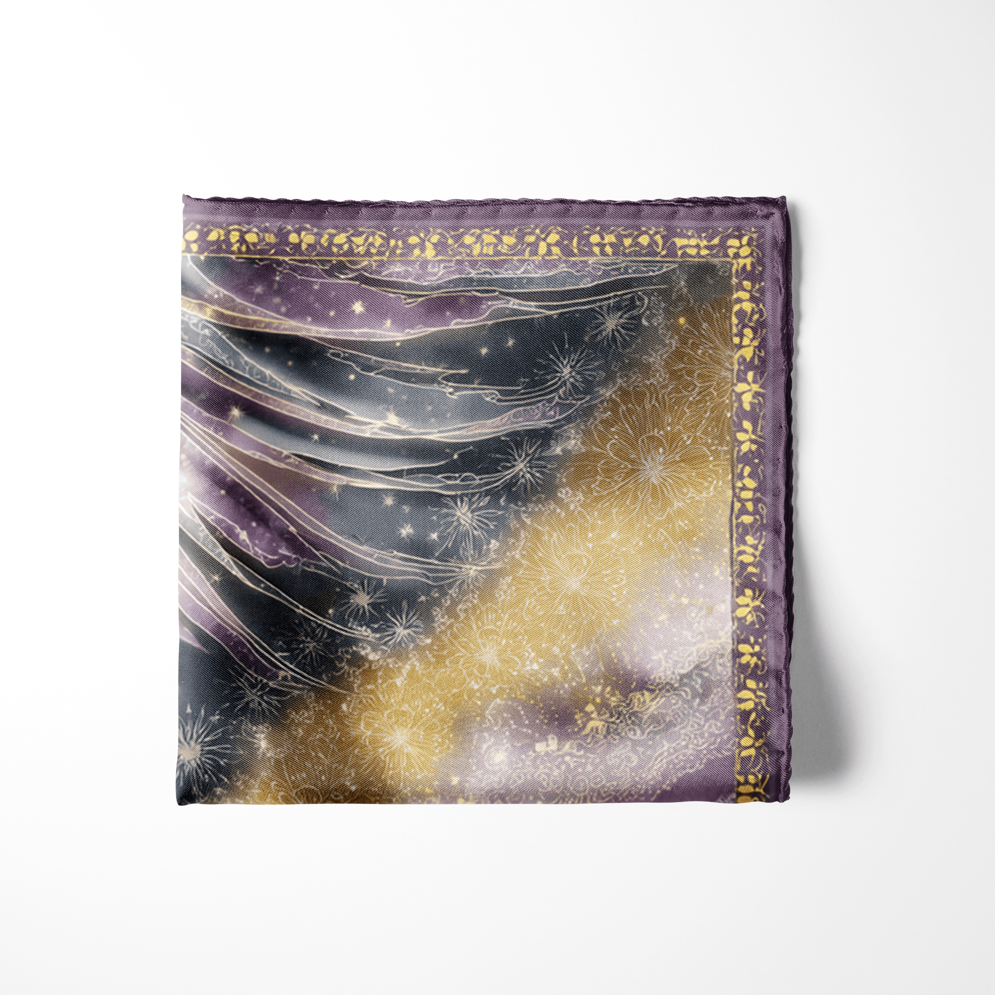 AURORA SILK POCKET SQUARE