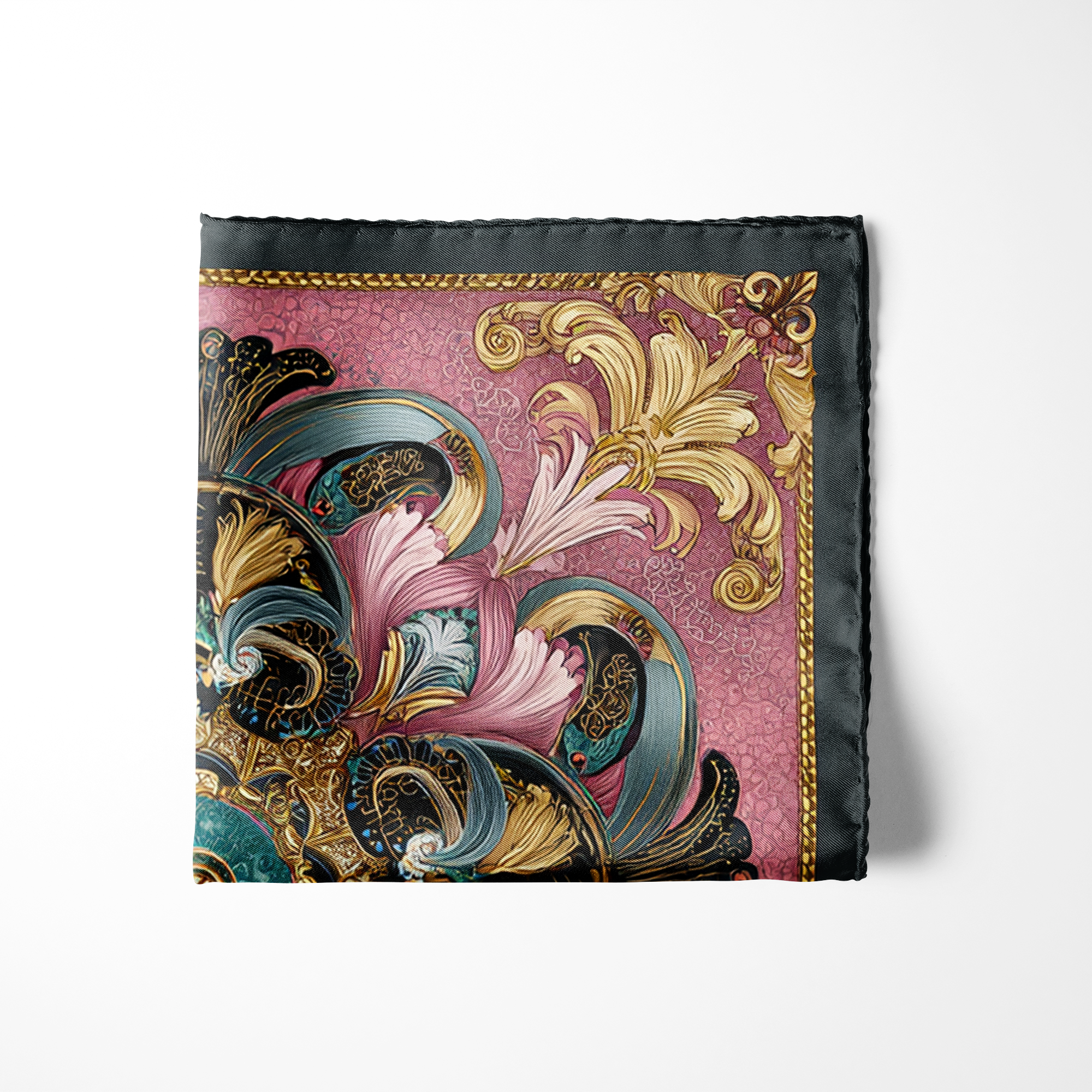 VERONA SILK POCKET SQUARE