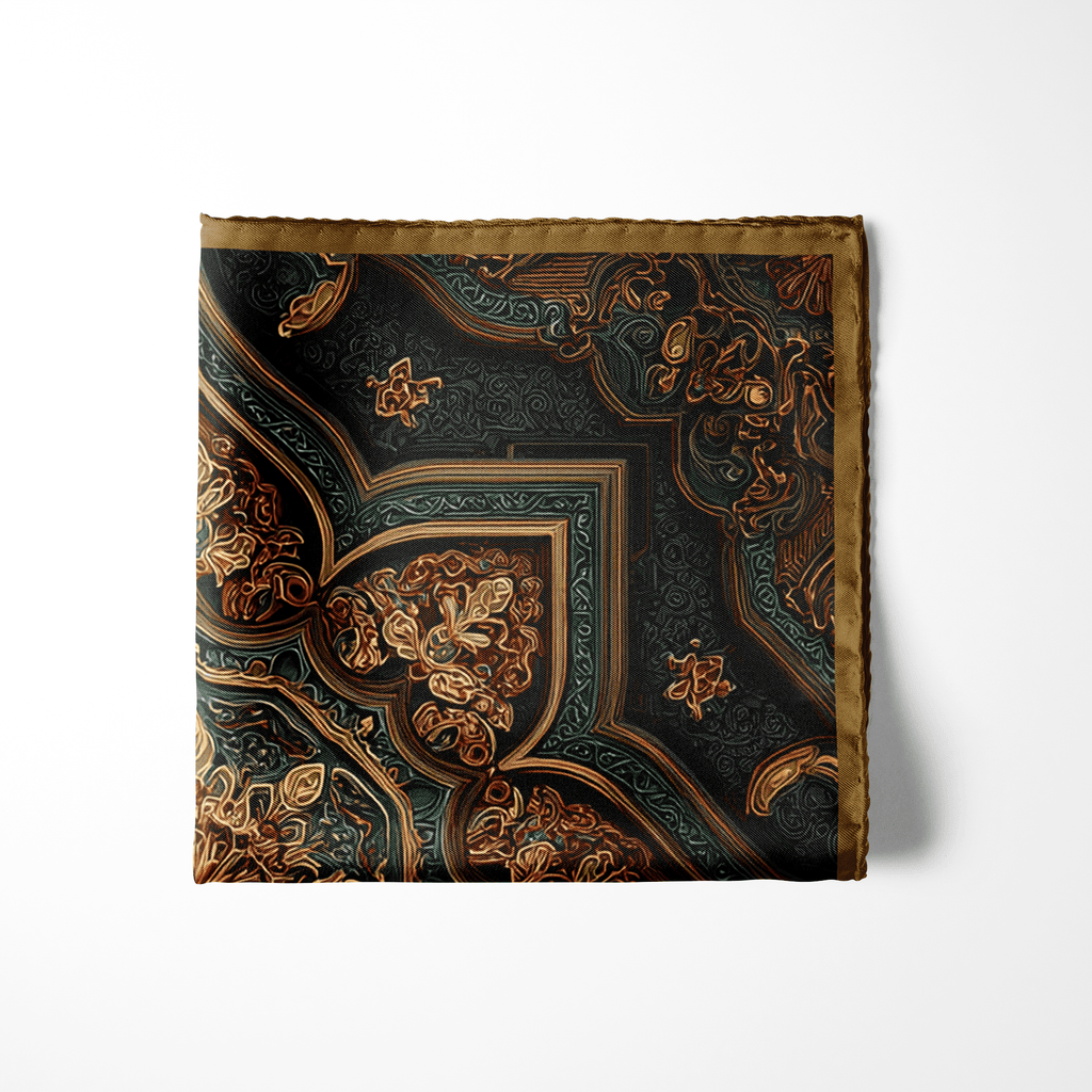 AURELIA SILK POCKET SQUARE