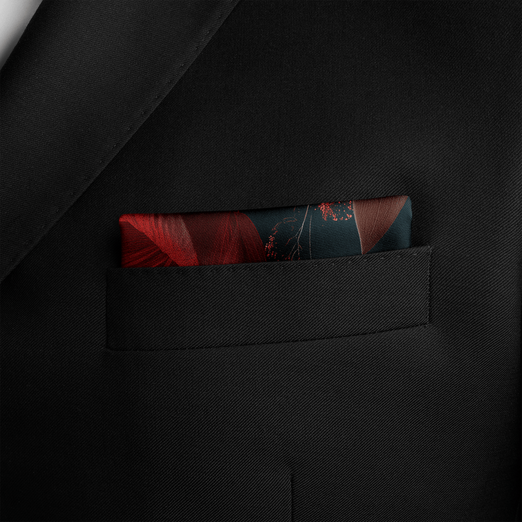 LILIUM SILK POCKET SQUARE