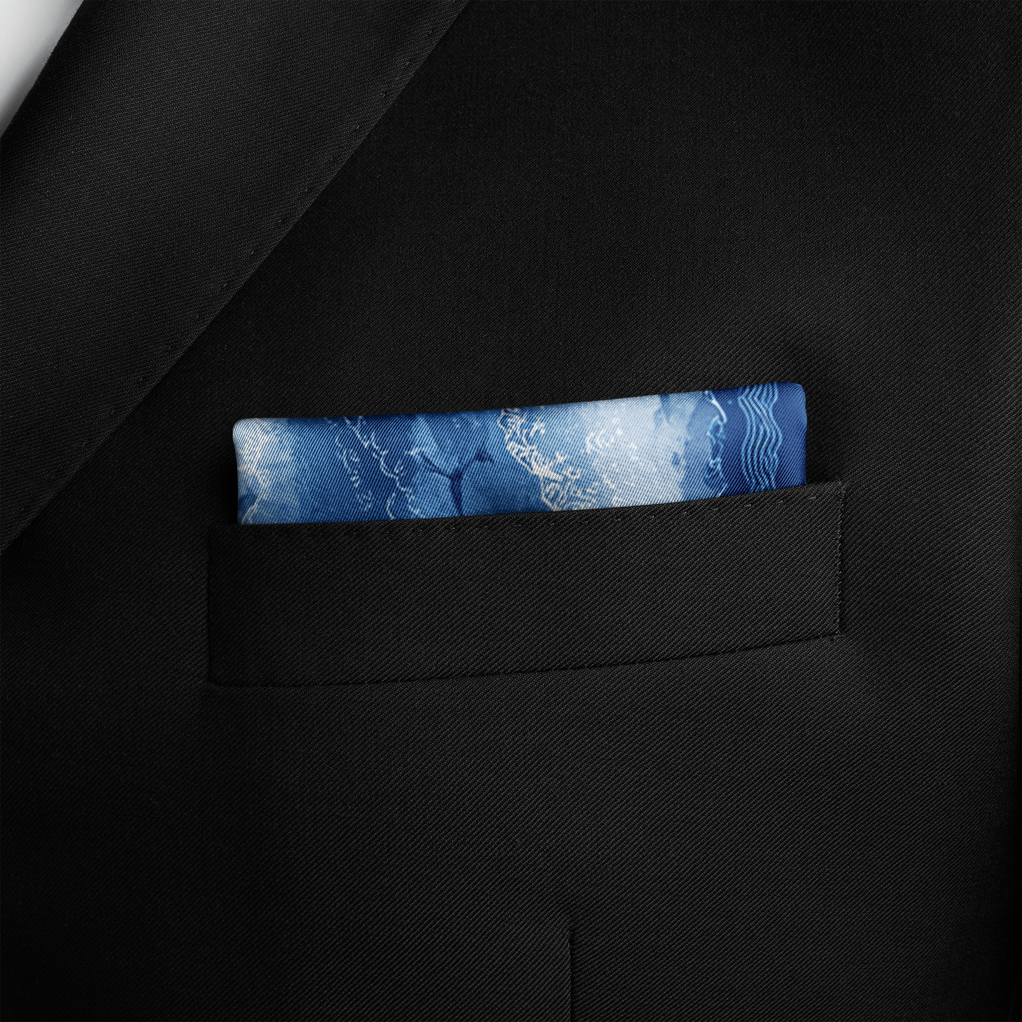 MISTHAVEN SILK POCKET SQUARE