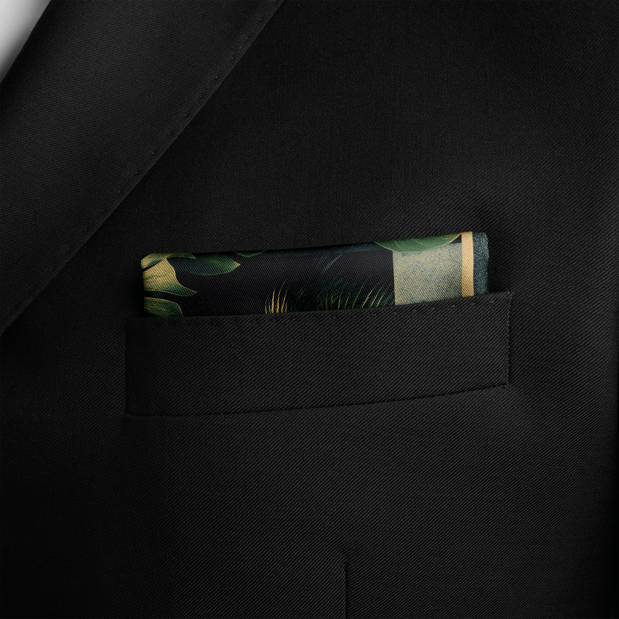 TROPIVOX SILK POCKET SQUARE